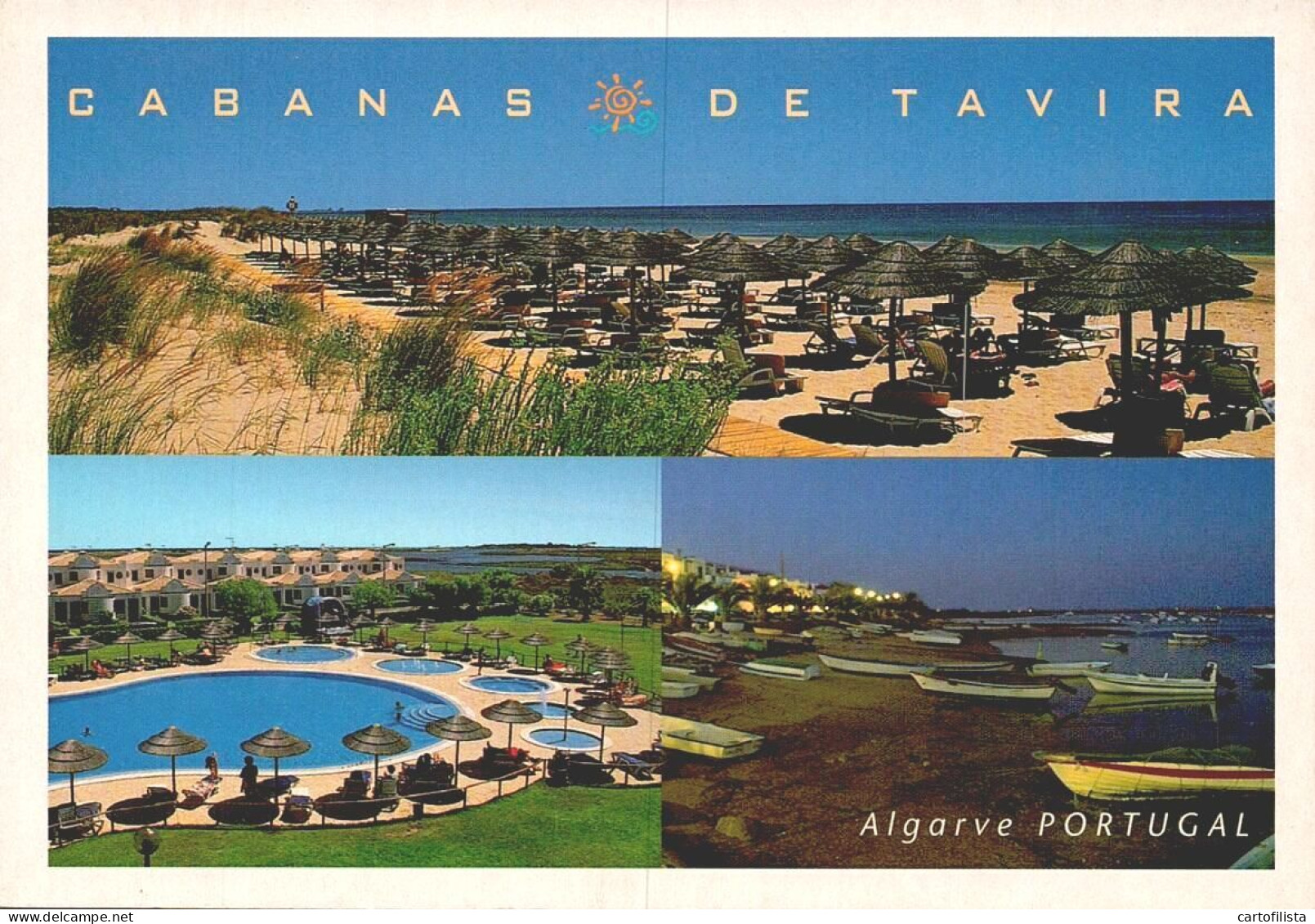 CABANAS DE TAVIRA, Algarve - Vários Aspetos  (2 Scans) - Faro
