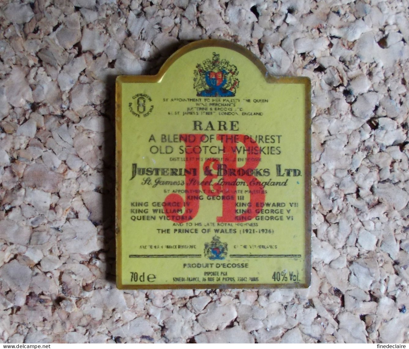 Pin's - Whisky - Rare JB - Boissons