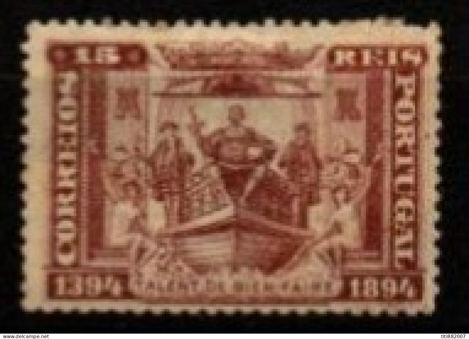 PORTUGAL     -    1894 .  Y&T N° 98 Oblitéré - Oblitérés