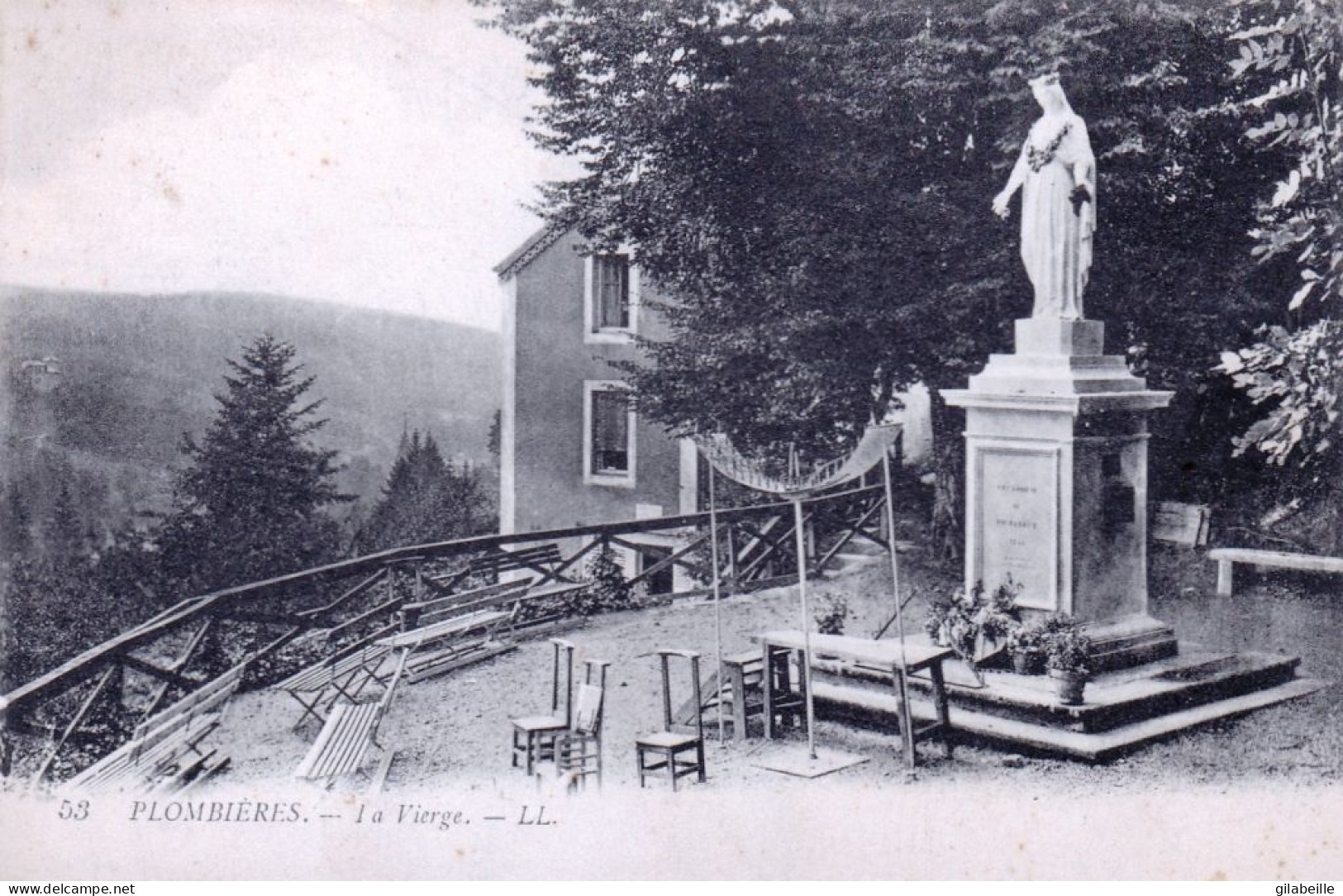 88 - Vosges - PLOMBIERES Les BAINS  - La Vierge - Plombieres Les Bains