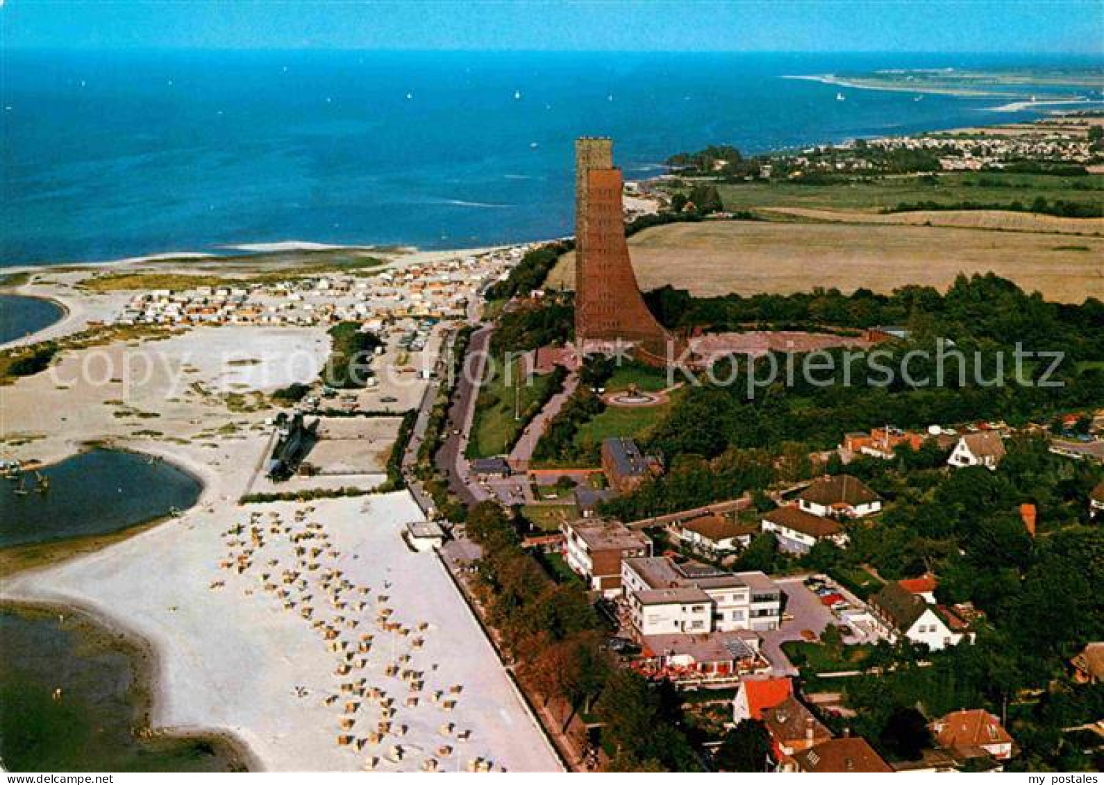 72786394 Laboe Fliegeraufnahme Marine Ehrenmal Laboe - Laboe