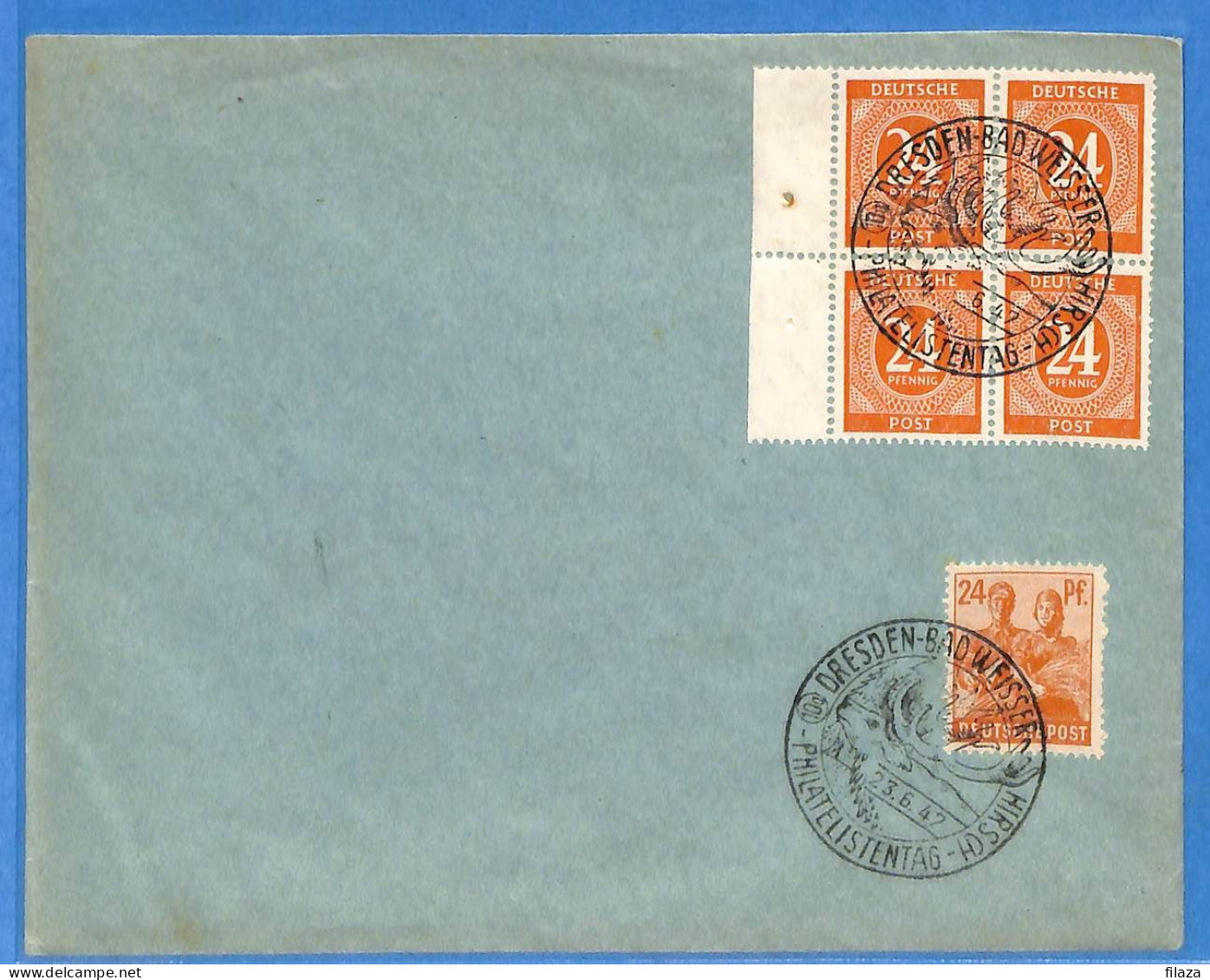 Allemagne Zone AAS 1947 - Lettre De Dresden - G33327 - Andere & Zonder Classificatie