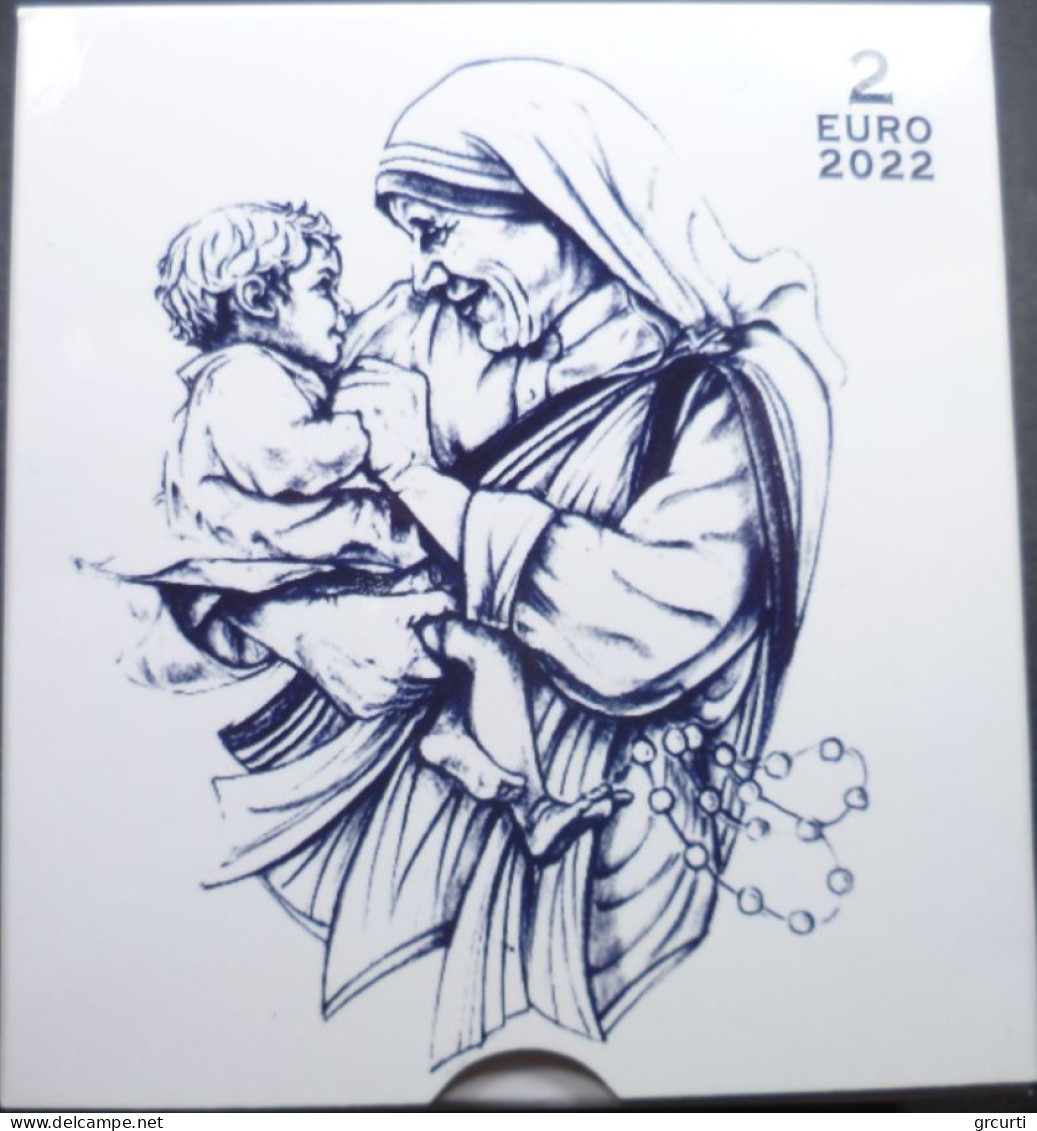 Vaticano - 2 Euro 2022 - 25° anniversario della morte di Madre Teresa di Calcutta - UC# 114