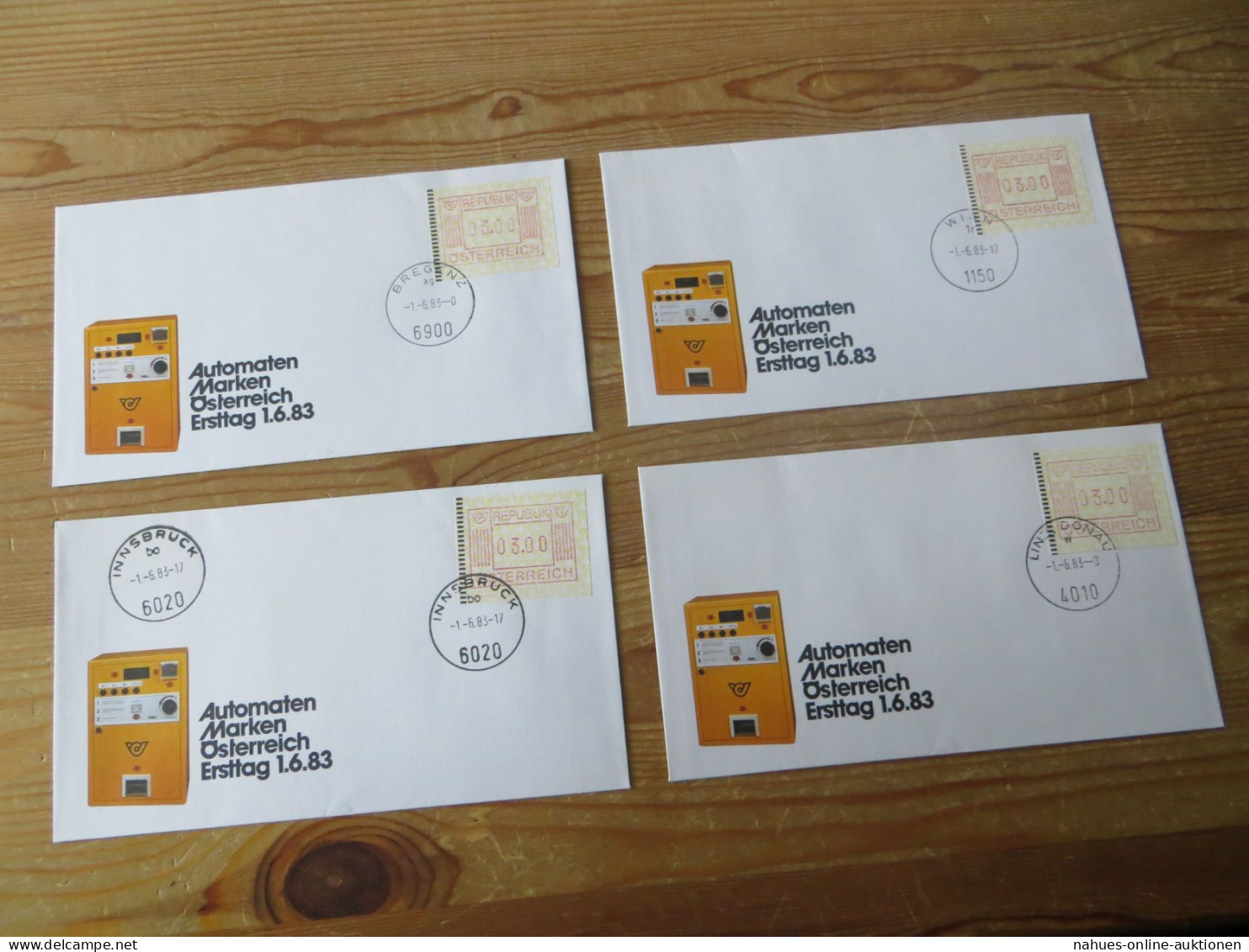 Österreich ATM Automatenmarken Lot Von 26 Briefen Als FDC Div. Festpreis 75,00 - Covers & Documents