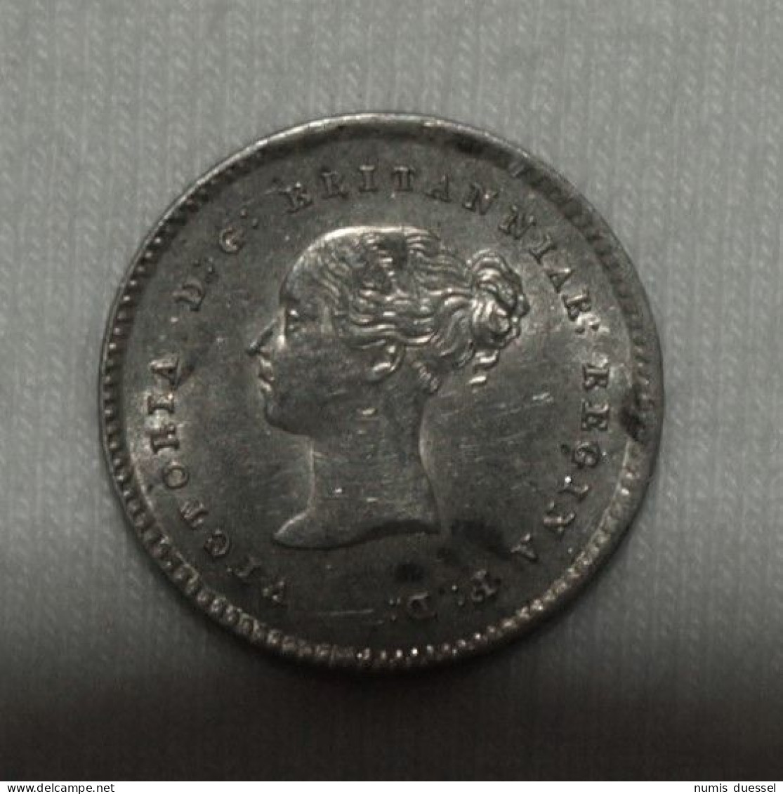Silber/Silver Prooflike Maundy Großbritannien/Great Britain Victoria Young Head, 1838, 2 Pence UNC - Maundy Sets & Herdenkings