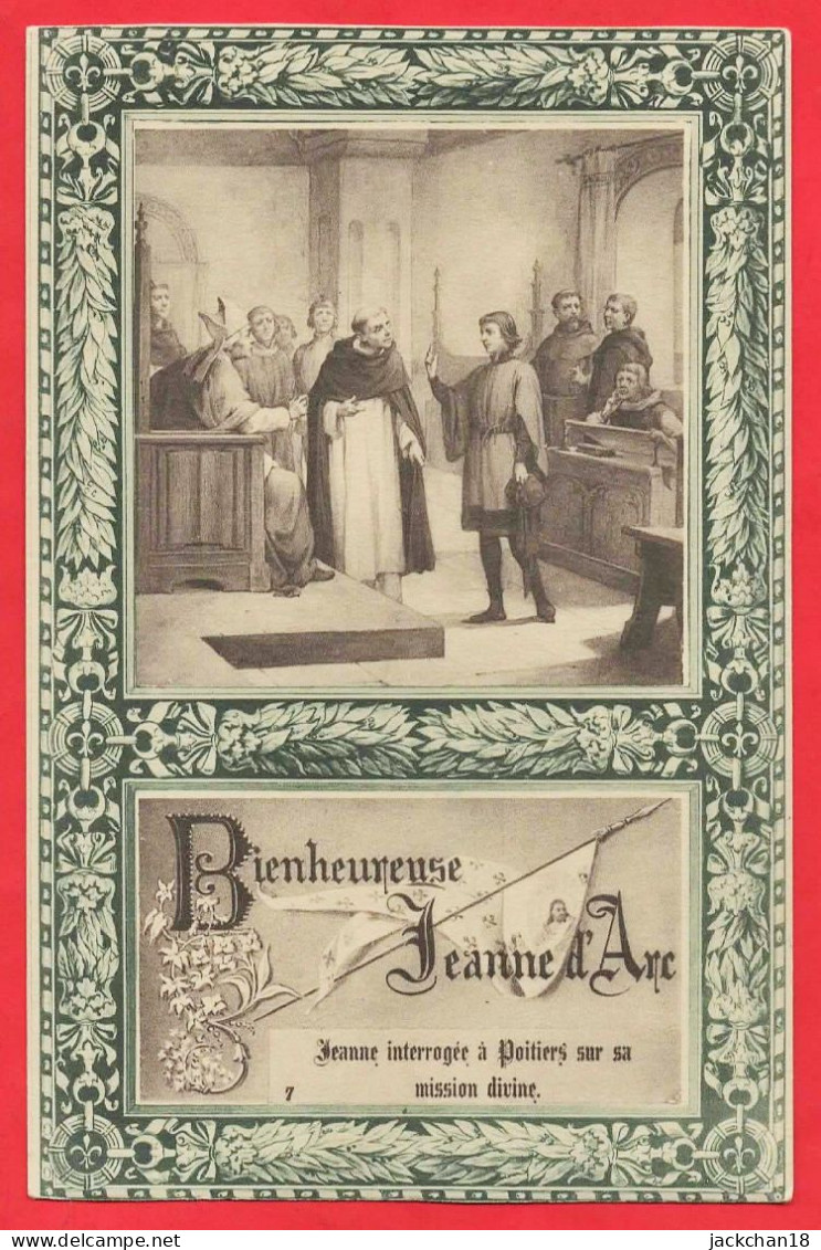 -- BIENHEUREUSE JEANNE D'ARC / LOT DE 25 CPA de l'HISTOIRE de JEANNE D'ARC / Série complète --