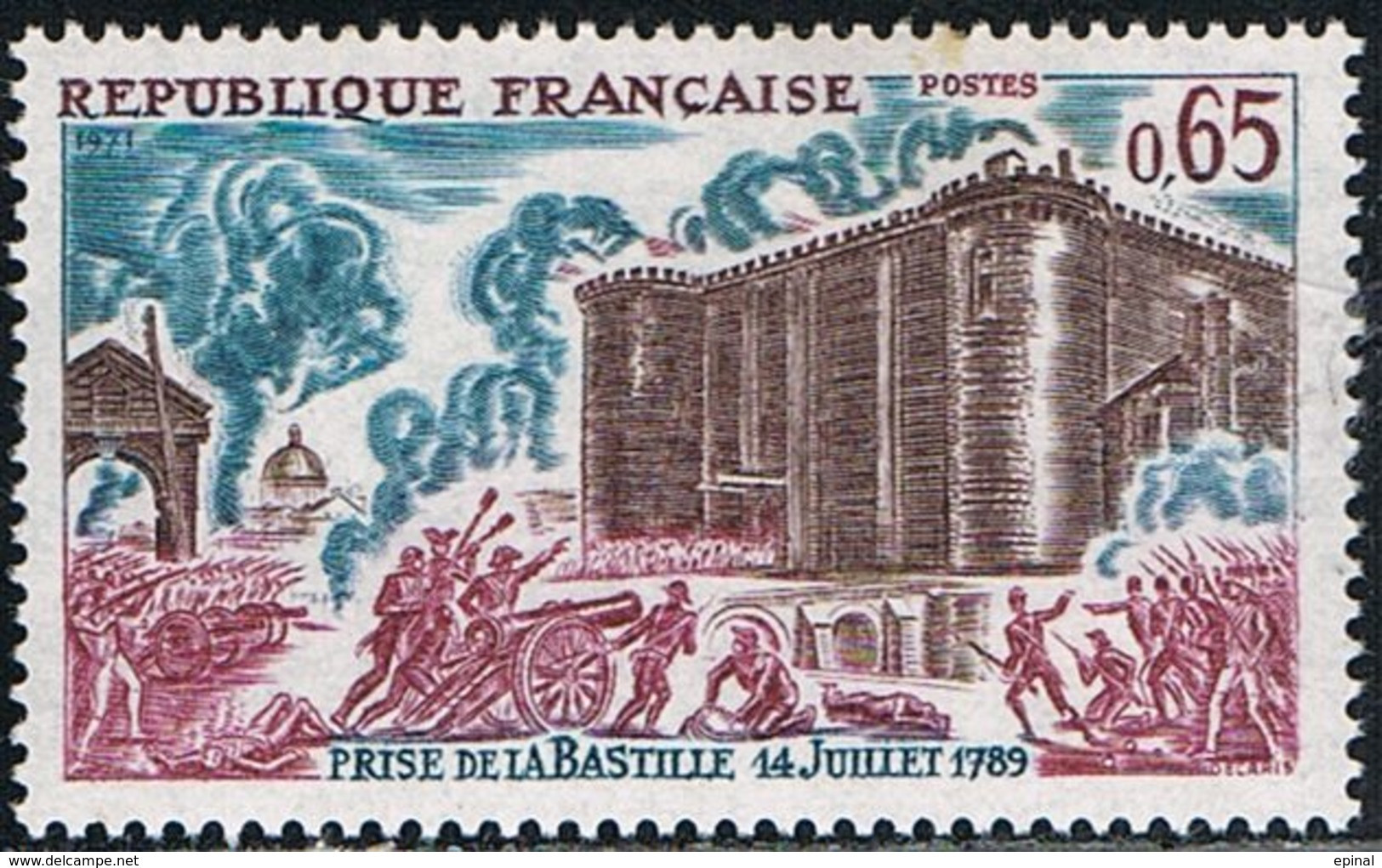 FRANCE : N° 1680 ** (Histoire De France : Prise De La Bastille) - PRIX FIXE - - Unused Stamps