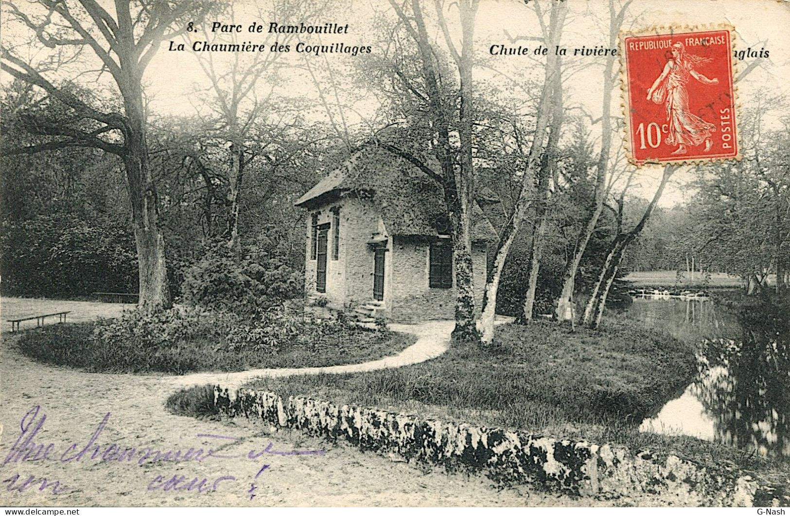 CPA 78 - Rambouillet - Le Parc - La Chaumière Des Coquillages - Rambouillet (Castillo)