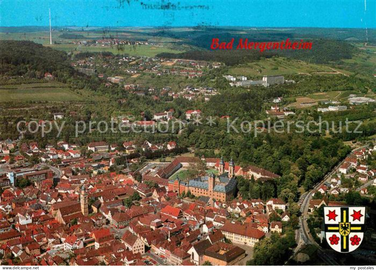 72781973 Bad Mergentheim Fliegeraufnahme Bad Mergentheim - Bad Mergentheim