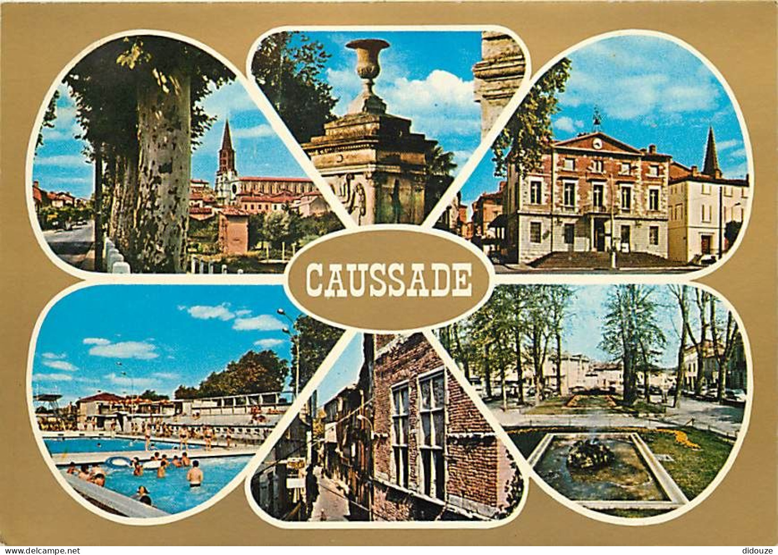 82 - Caussade - Multivues - Piscine - Carte Neuve - CPM - Voir Scans Recto-Verso - Caussade