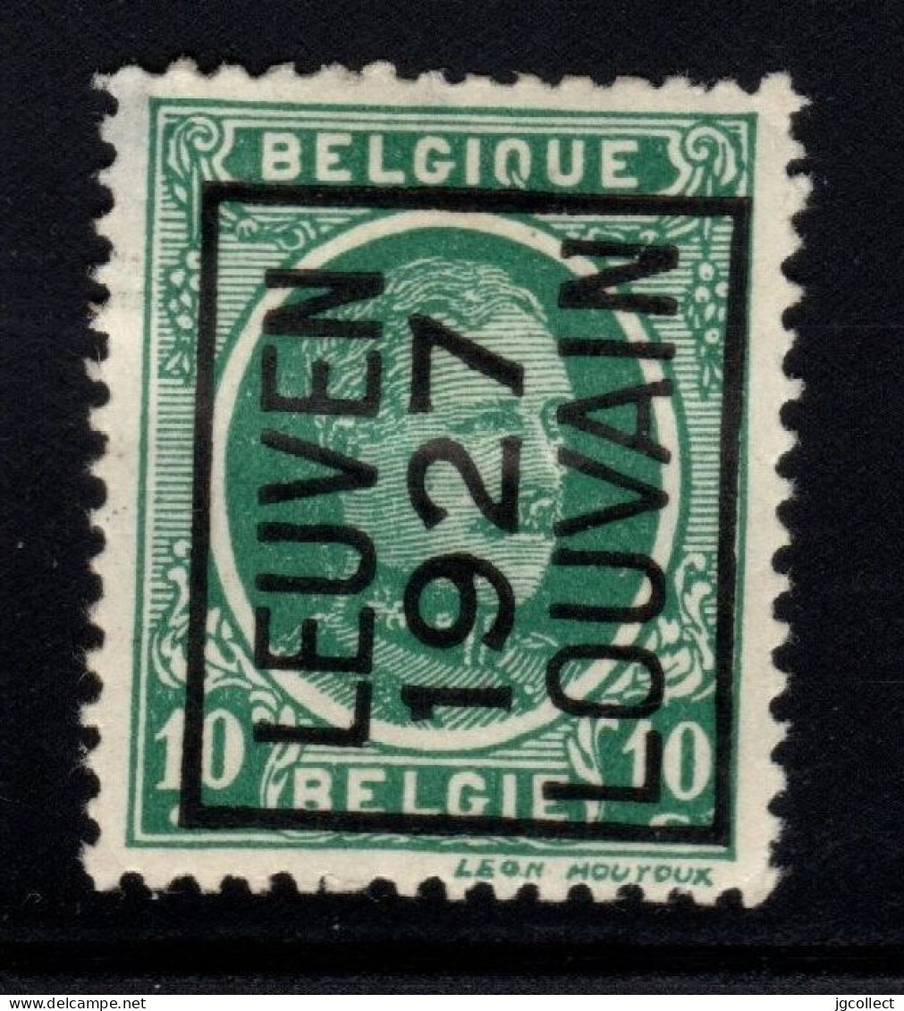 Typo 164 A (LEUVEN 1927 LOUVAIN) - O/used - Typos 1922-31 (Houyoux)