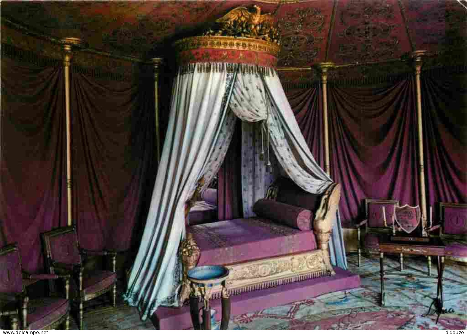 92 - Rueil-Malmaison - Intérieur Du Château - La Chambre à Coucher De L'Impératrice Joséphine - CPM - Voir Scans Recto-V - Rueil Malmaison