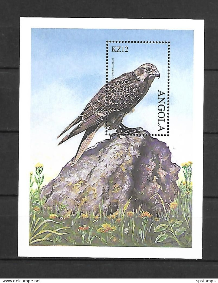 Angola 2000 Birds Of Prey MS #4 MNH - Eagles & Birds Of Prey