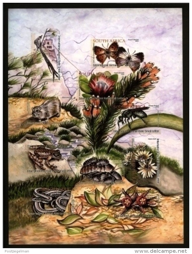 RSA, 2004, MNH Sheet Of Stamps  , SACC 1667, The Ecology Of Table Mountain, F2562 - Neufs