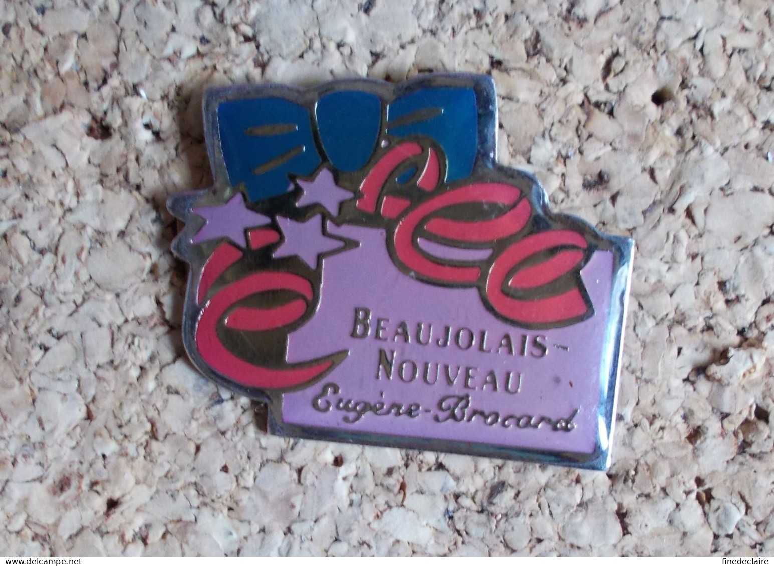 Pin's - Beaujolais Nouveau, Eugène Brocard - Boissons