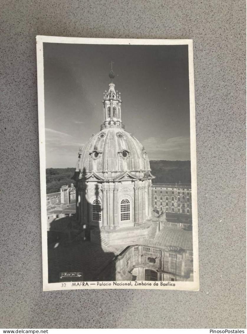 Mafra - Palacio Nacional, Zimborio Da Basilica Carte Postale Postcard - Lisboa