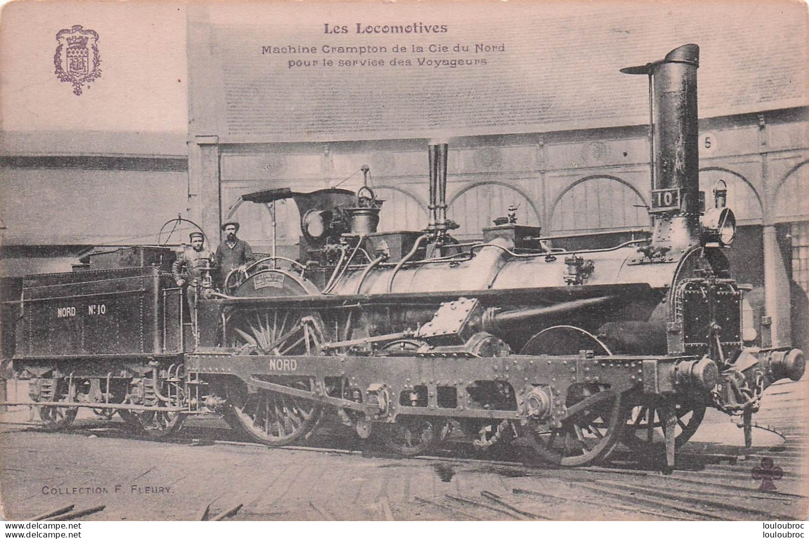 LES LOCOMOTIVES MACHINE CRAMPTON  DE LA CIE DU NORD - Zubehör