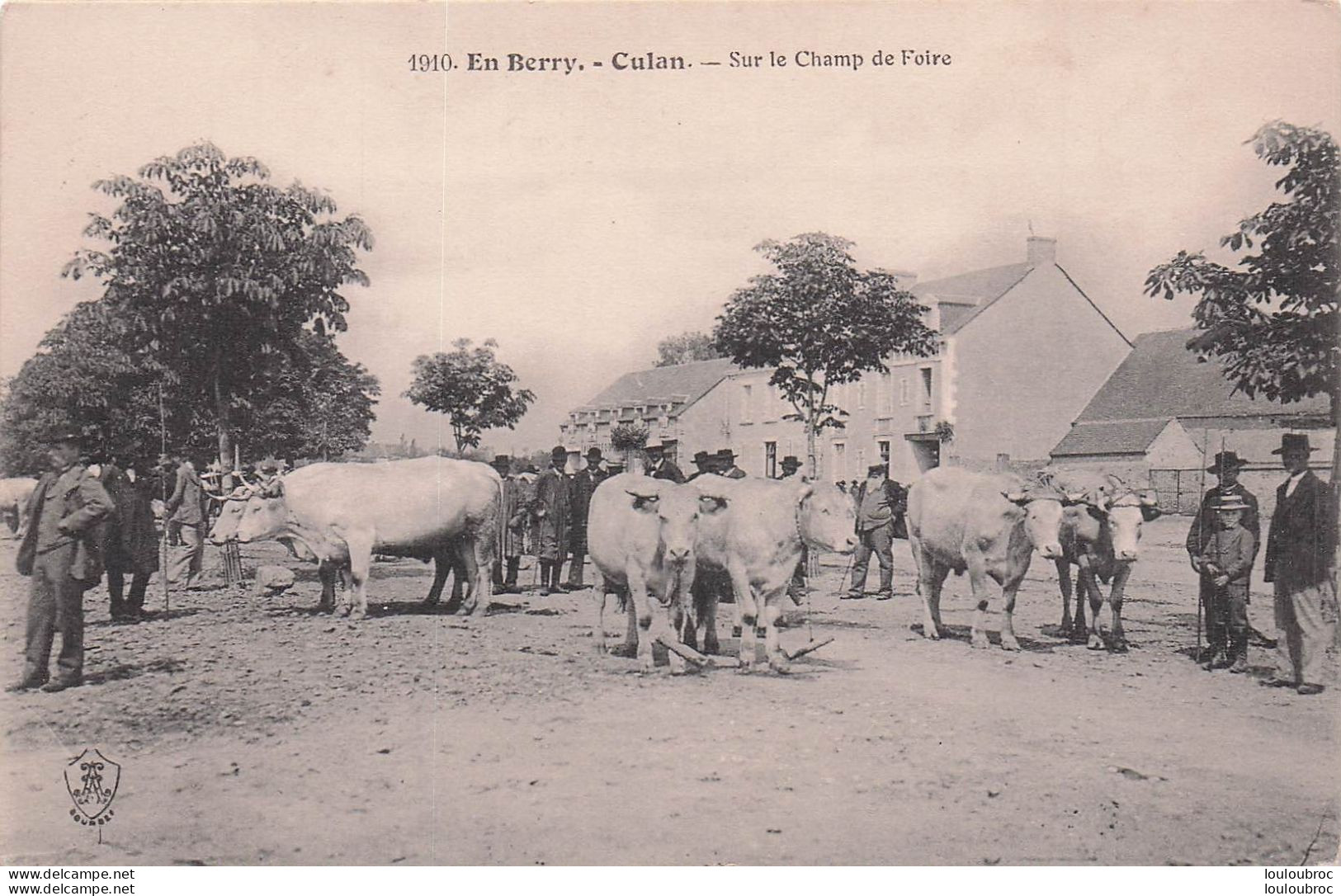 CULAN SUR LE CHAMP DE FOIRE - Culan