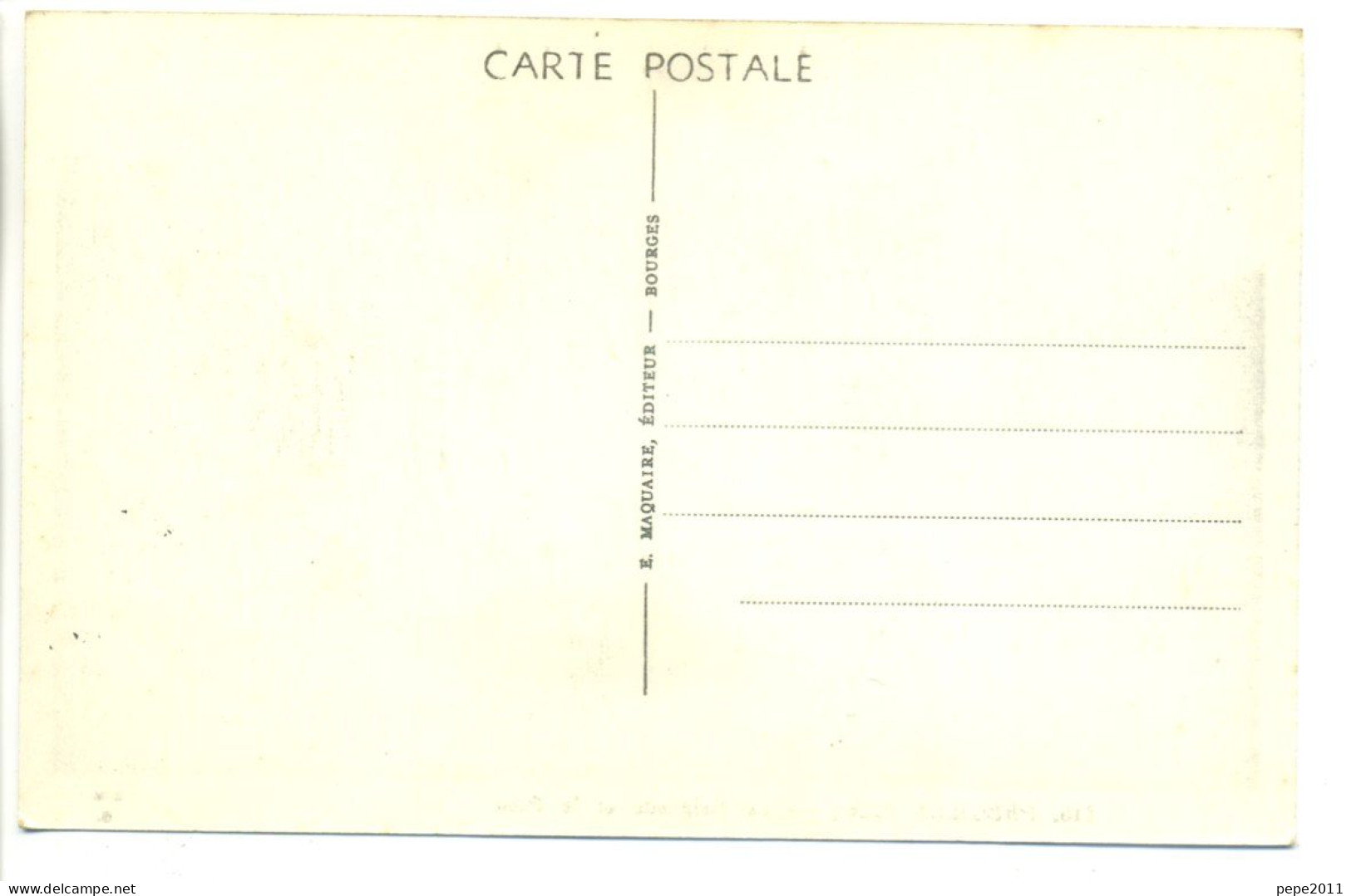 CPA 18 Cher - PREUILLY - La Baignade Et Le Pont - Animation, Baigneurs - Mehun-sur-Yèvre