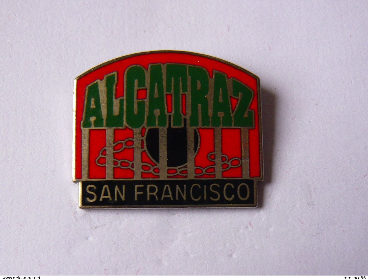 Pin S ALCATRAZ EX PRISON FEDERALE A SAN FRANCISCO - Cities