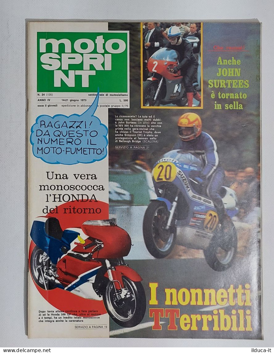 54009 Motosprint 1979 A. IV N. 24 - 900 Pontet / Hailwood - Motoren