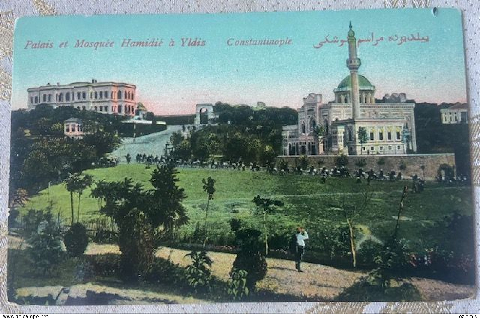 TURKEY,TURKEI,TURQUIE ,OTTOMAN ,CONSTANTINOPLE ,PALAIS ET MOSQUE HAMIDIE A YILDIZ  , ,POSTCARD - Turkey