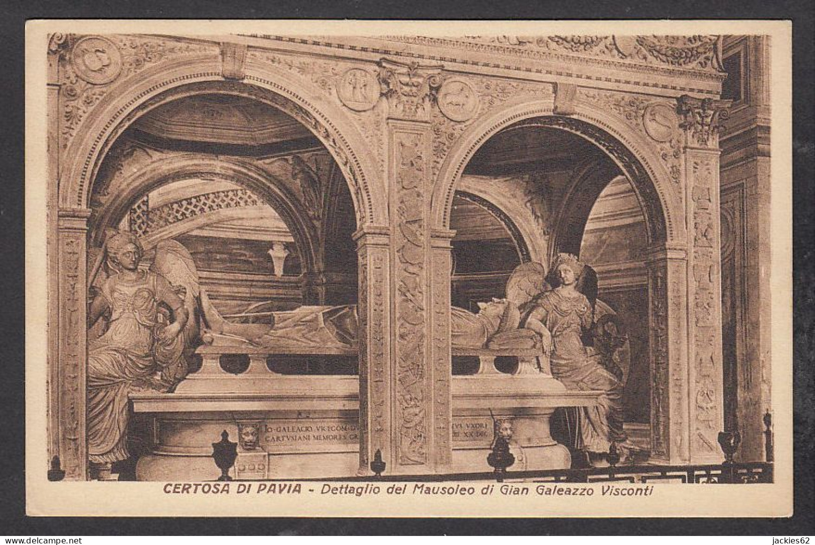 078471/ CERTOSA DI PAVIA, Certosa, Mausoleo Di Gian Galeazzo Visconti, Dettaglio - Autres & Non Classés