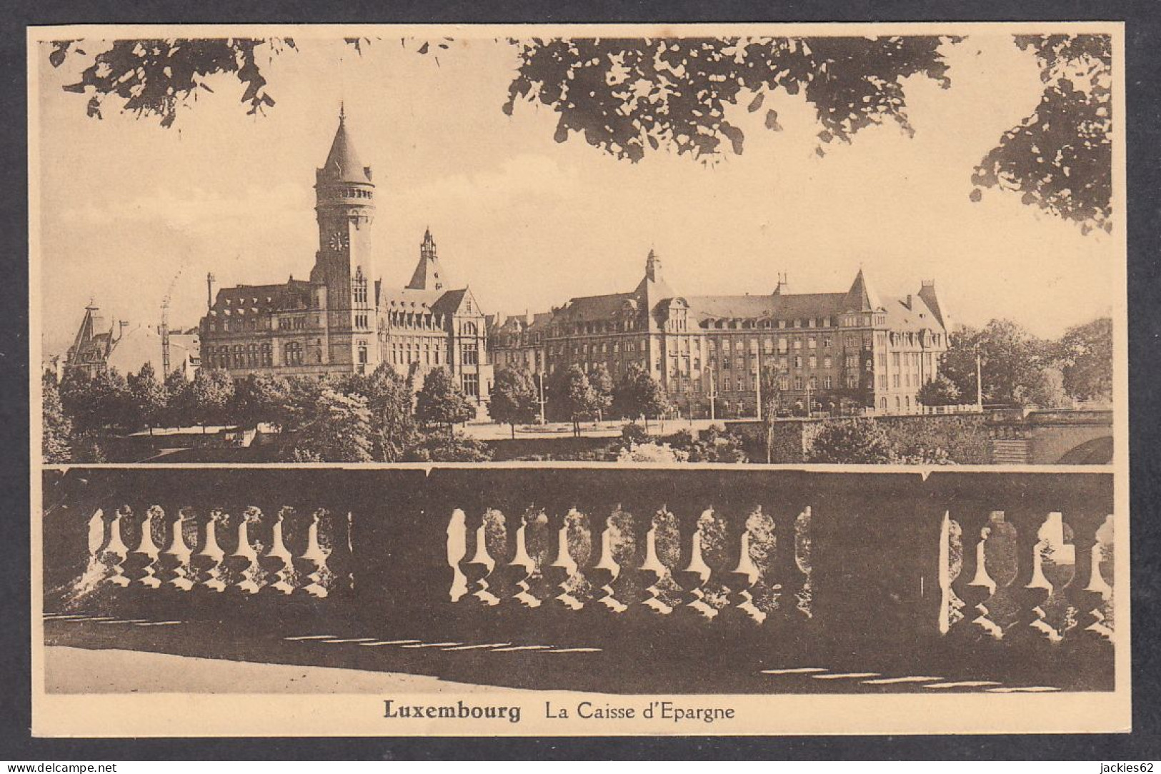 111506/ LUXEMBOURG, La Caisse D'Epargne - Luxemburg - Town