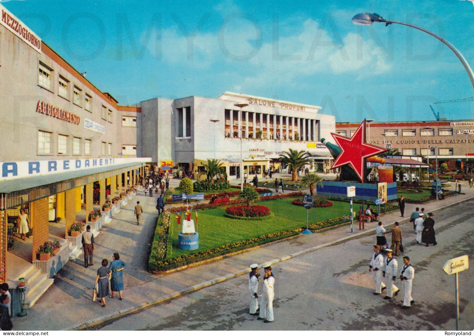 CARTOLINA  C14 BARI,PUGLIA-"FIERA DI LEVANTE"-STORIA,MEMORIA,CULTURA,RELIGIONE,IMPERO ROMANO,BELLA ITALIA,VIAGGIATA 1969 - Bari