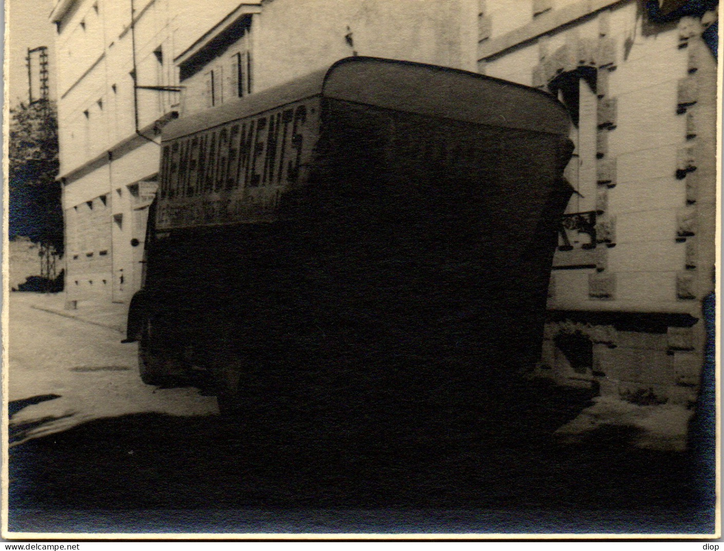 Photographie Photo Vintage Snapshot Amateur Camion Morbihan Le Brishoual Mestric - Eisenbahnen