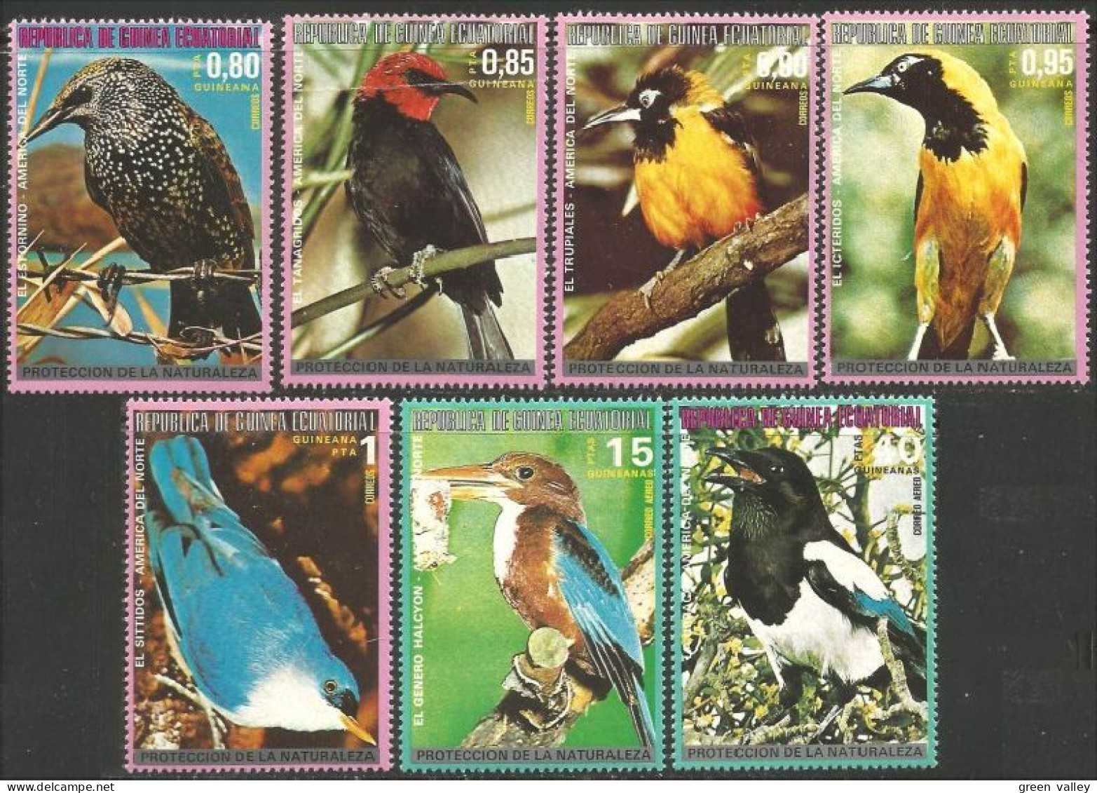 OI-47b Guinea Oiseau Bird Uccello Vogel MNH ** Neuf SC - Andere & Zonder Classificatie