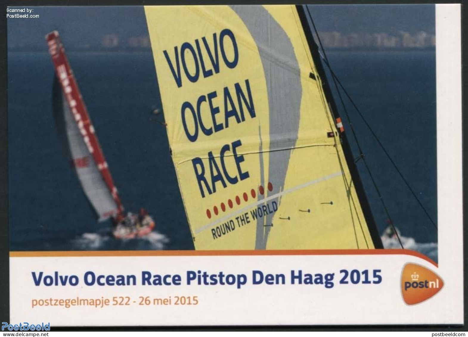 Netherlands 2015 Volvo Ocean Race, Presentation Pack 522, Mint NH, Sport - Transport - Sailing - Sport (other And Mixe.. - Ongebruikt