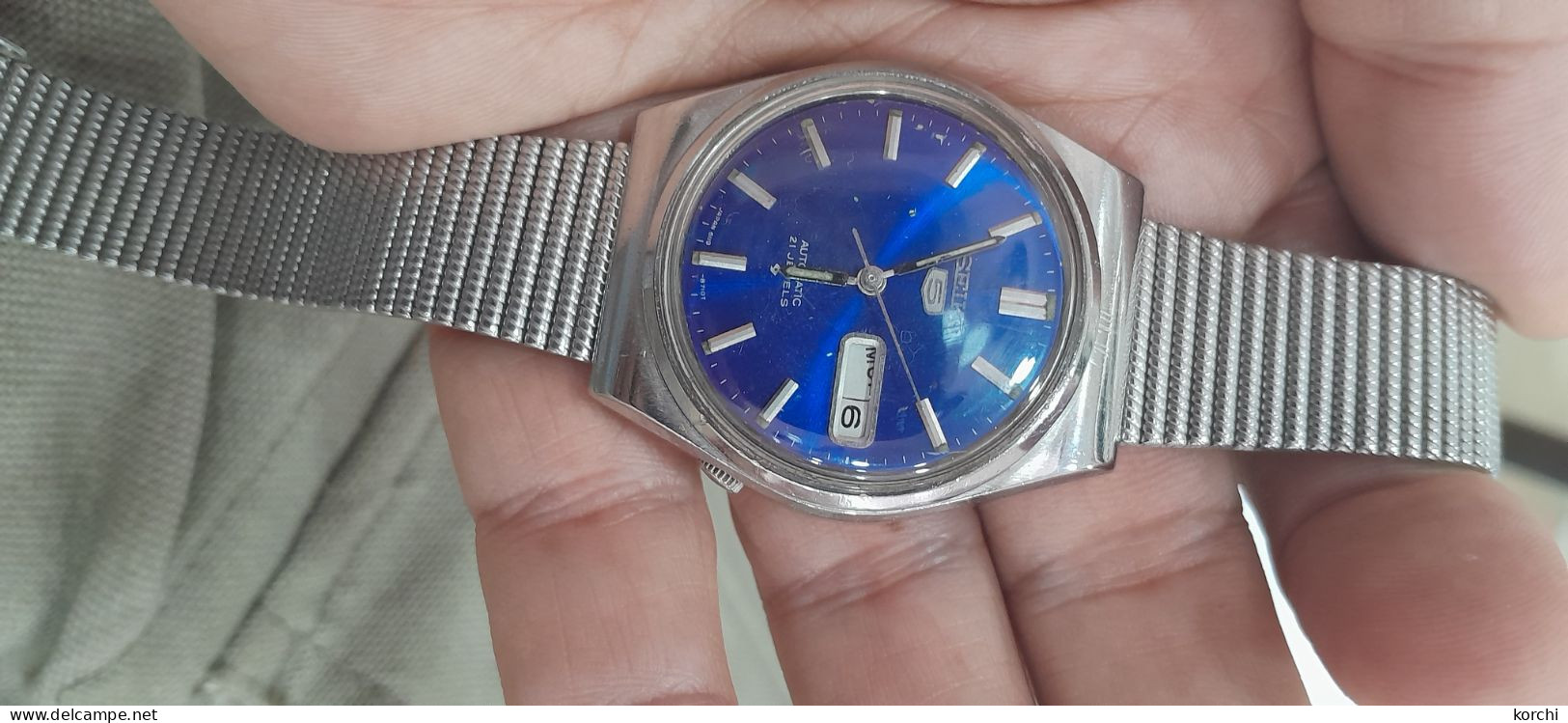 Montre Marque Seiko Automatique Fonctionne Très Bien - Montres Anciennes