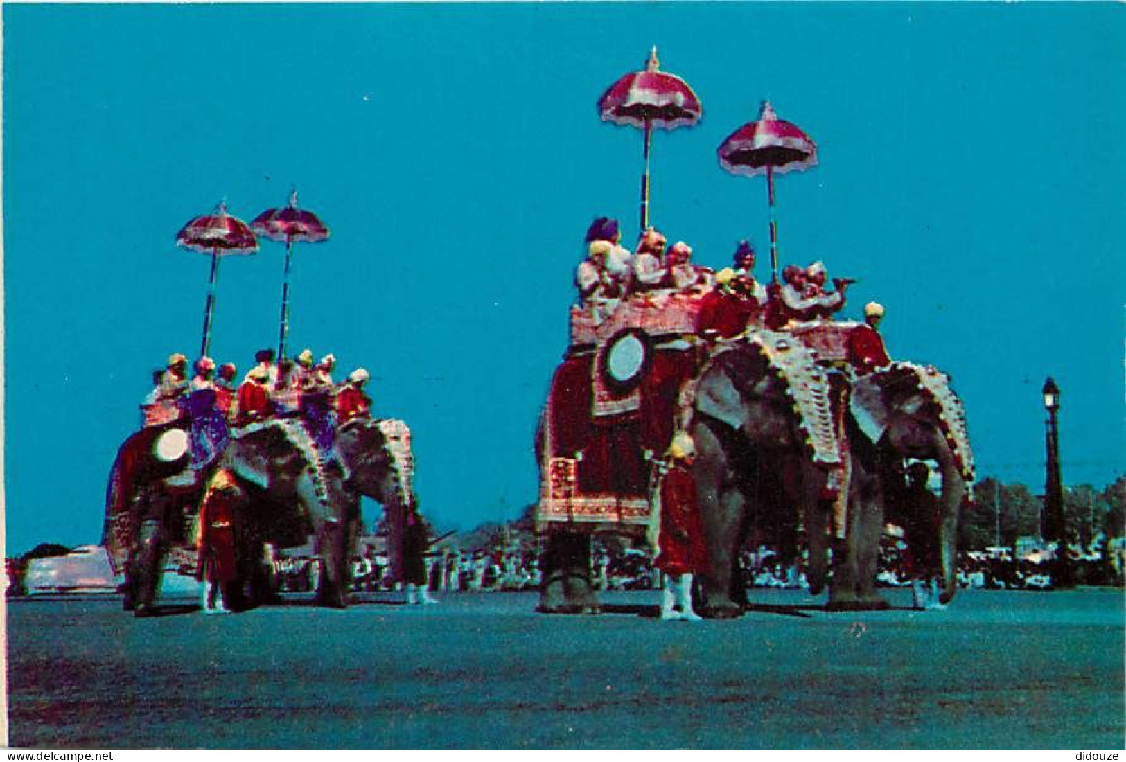 Animaux - Eléphants - Inde - India - New Delhi - Republic Day Parade - CPM - Voir Scans Recto-Verso - Olifanten