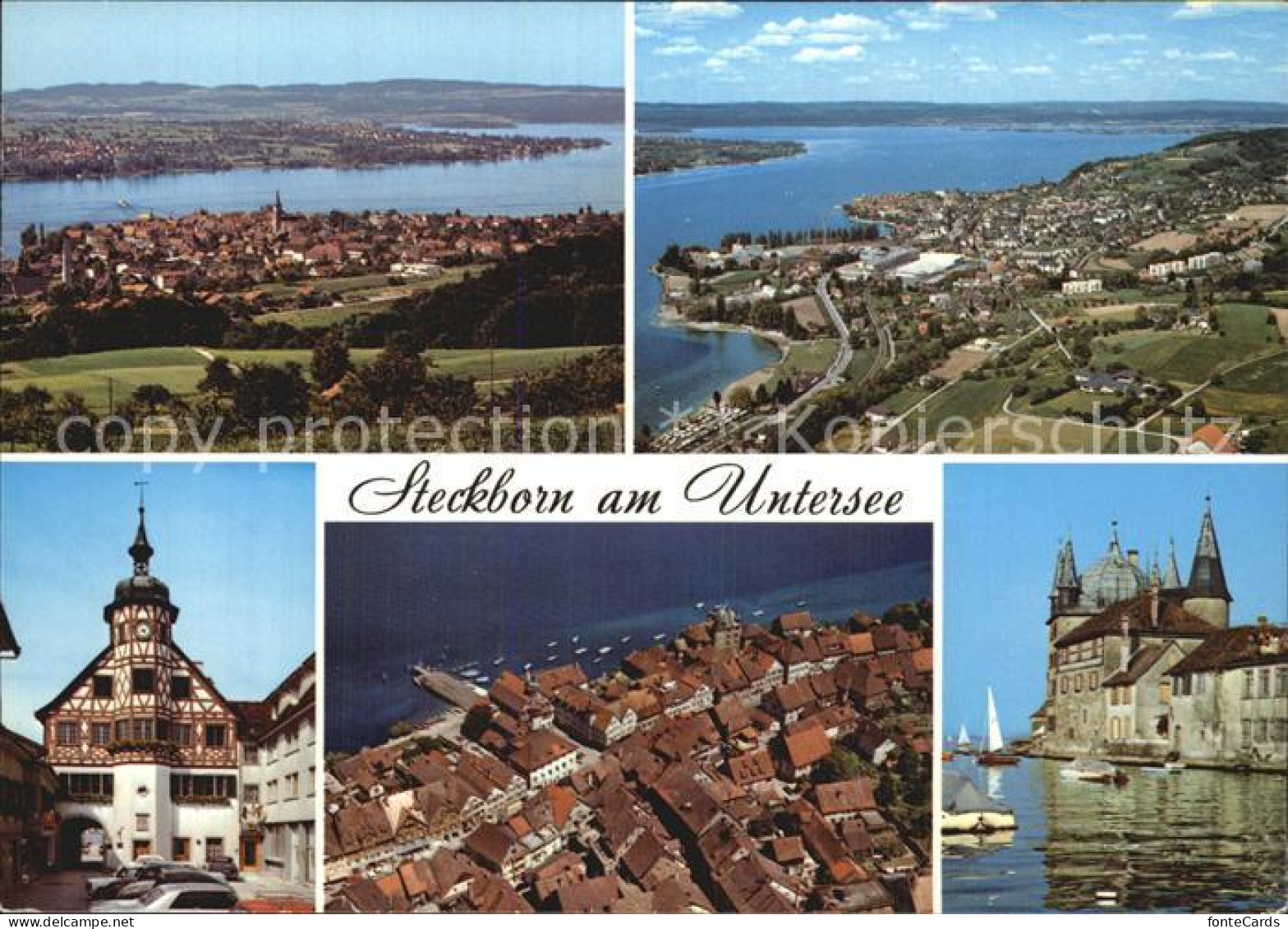 12587597 Steckborn Untersee Panorama Rathaus Schloss Steckborn - Other & Unclassified