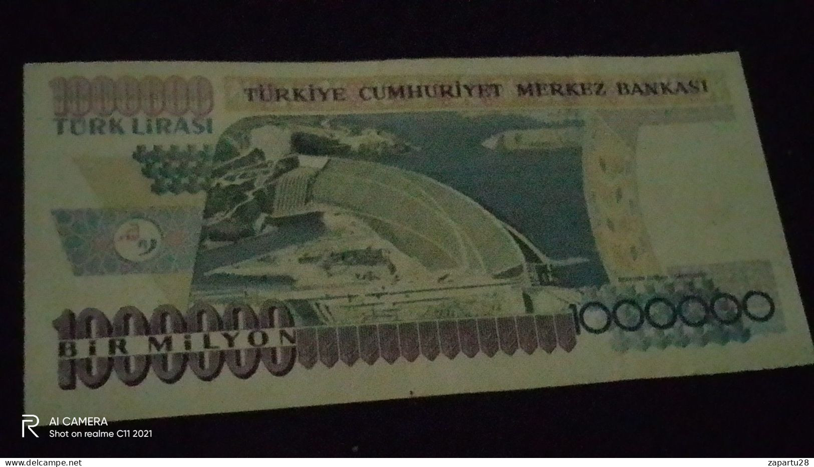 TÜRKİYE -   1000000 TL -    B64     XF - Turchia