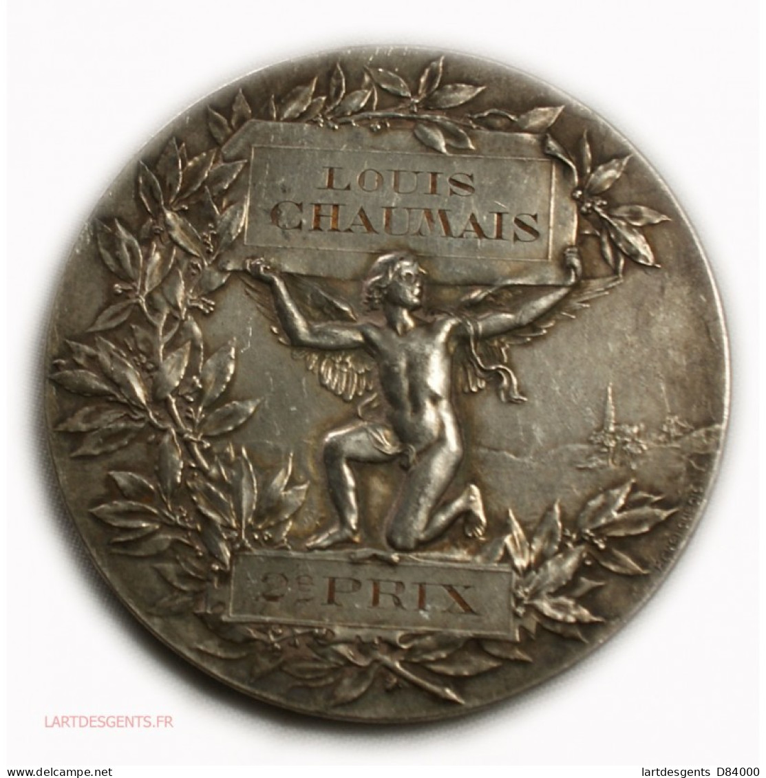 Médaille Bronze Argenté Par Daniel Dupuis, Lartdesgents - Monarchia / Nobiltà