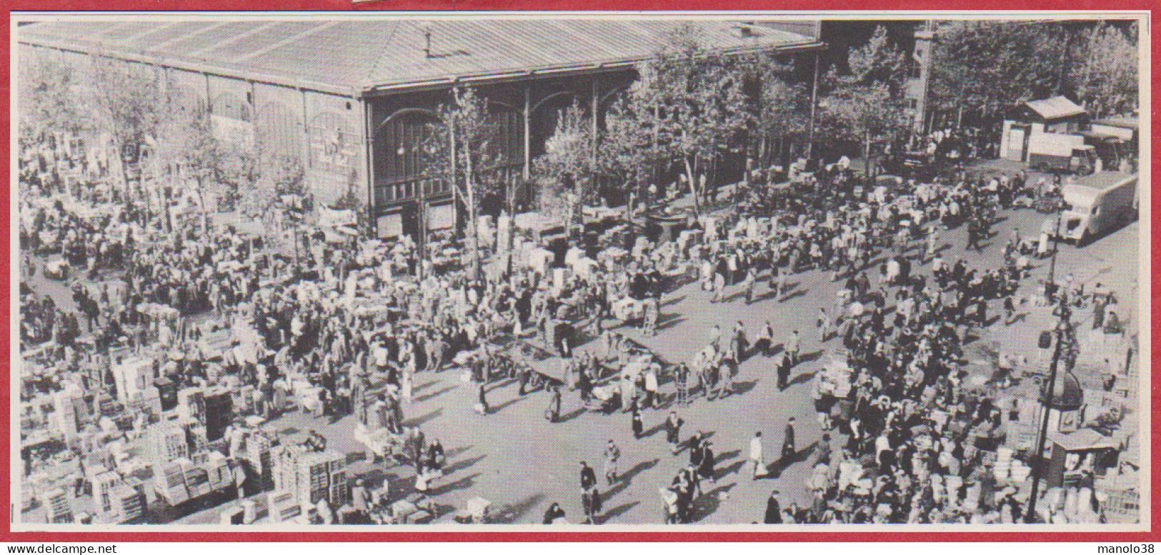 Paris. Les Halles Centrales. Le Ventre De Paris. Larousse 1960. - Historische Documenten