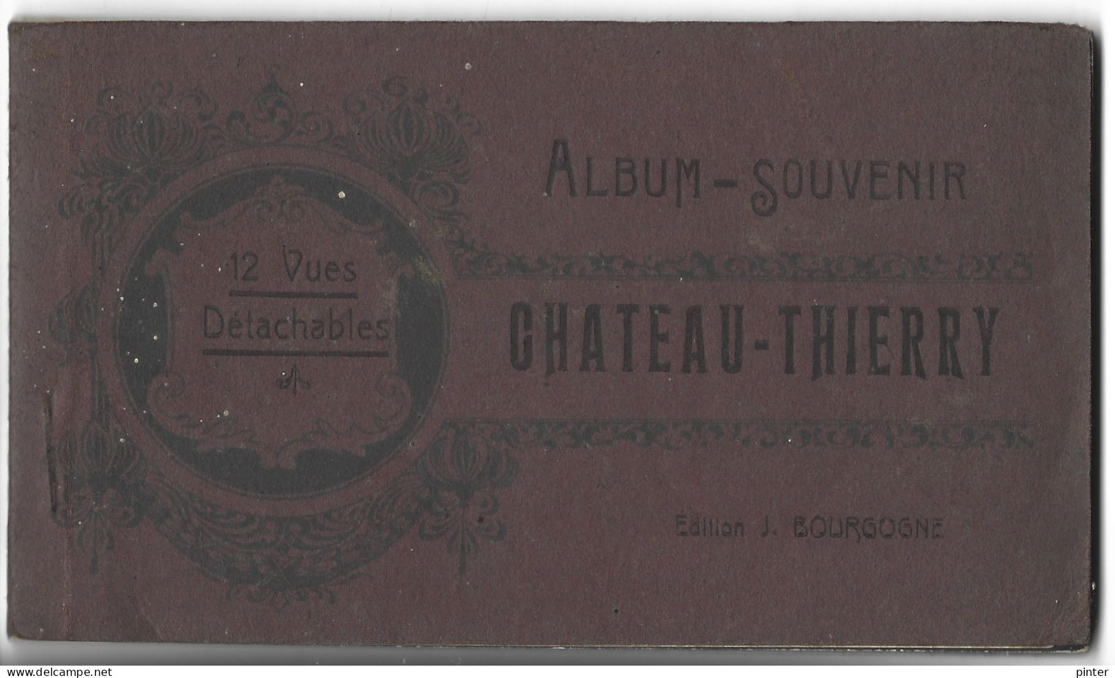 CHATEAU THIERRY - Album Souvenir De 9 Cartes Postales - Chateau Thierry