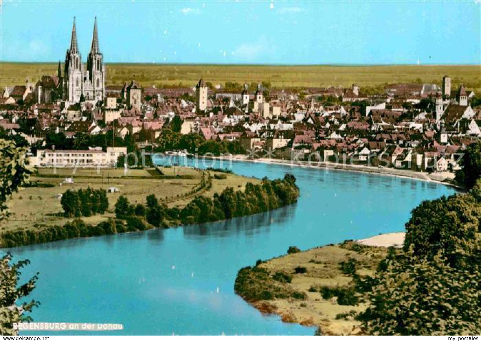 72771561 Regensburg Donau Ortsansicht Mit Muenster Regensburg - Regensburg