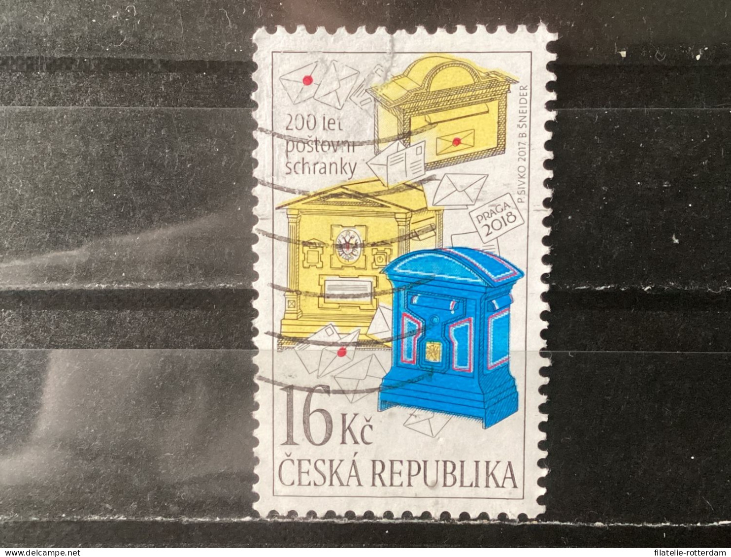 Czech Republic / Tsjechië - Letter Boxes (16) 2017 - Gebruikt