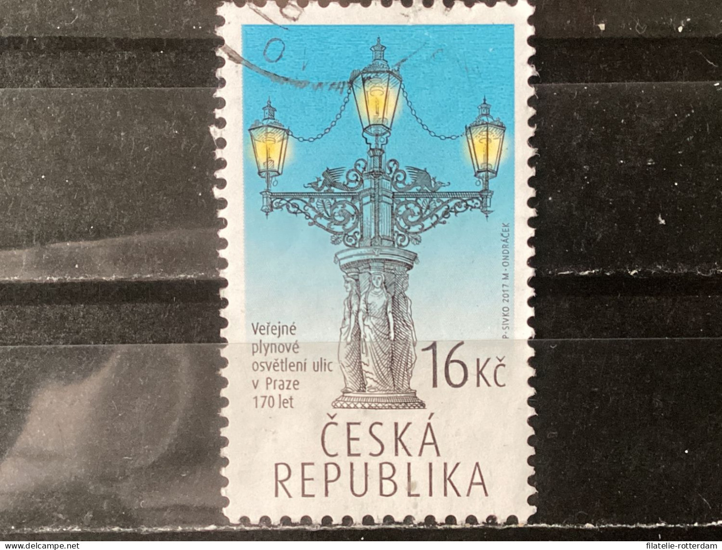 Czech Republic / Tsjechië - Lanterns (16) 2017 - Used Stamps