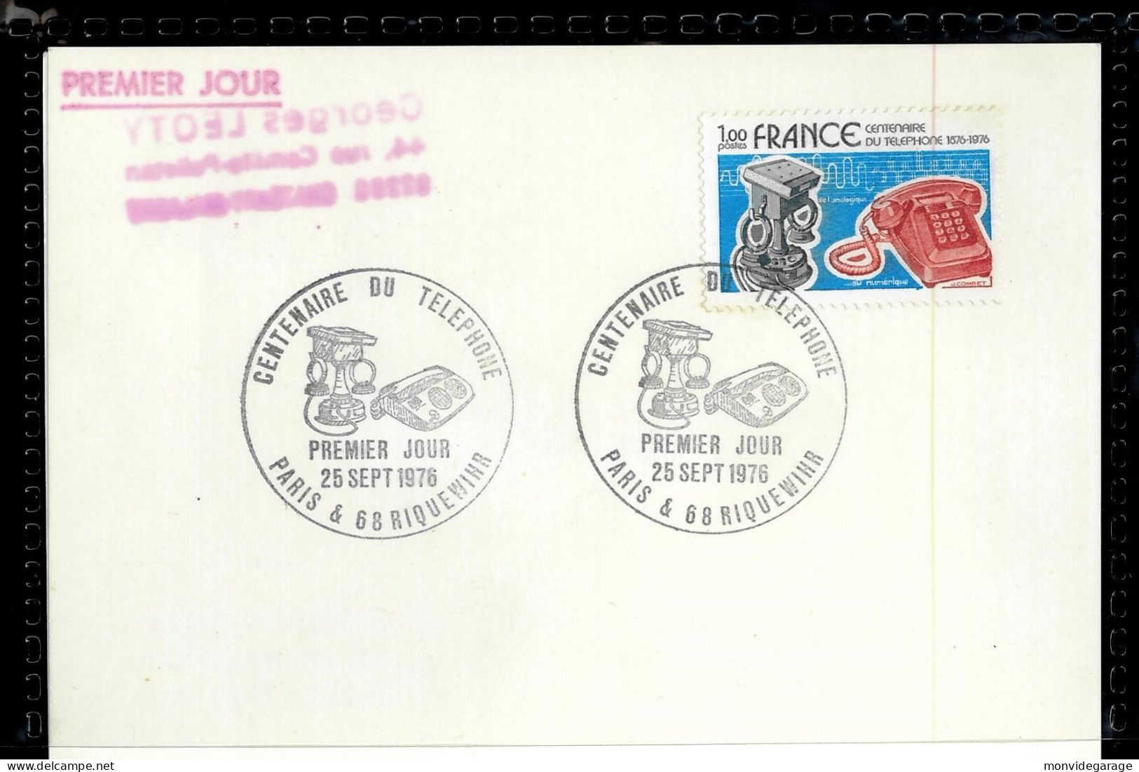 Lot de 41 Premier jour - Année 1976 - Bristol 1976