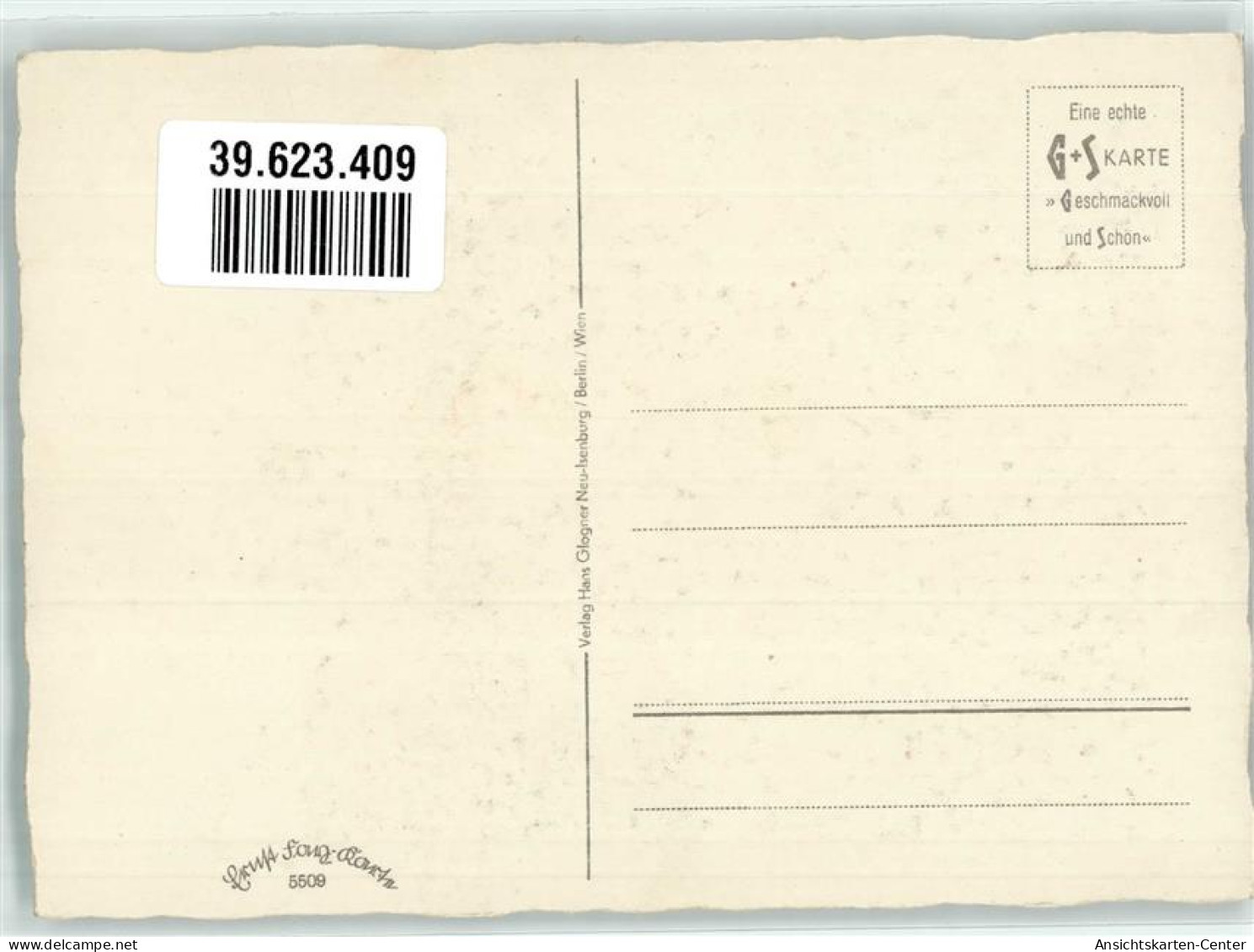 39623409 - Kind Blumen Ernst Fang Karte Nr.5509 - Muttertag