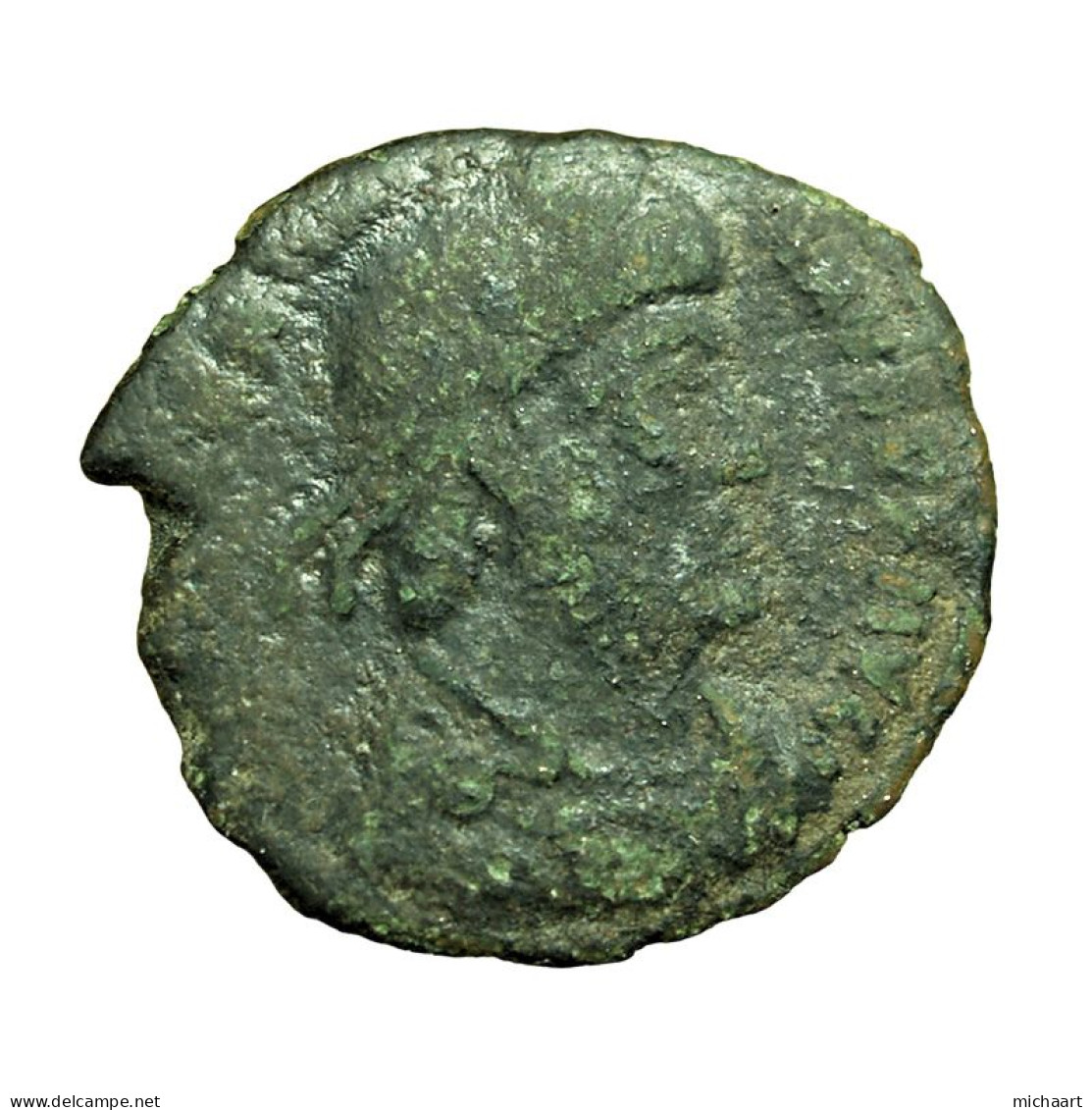 Roman Coin Valentinian I AE3 Nummus Siscia Bust / Emperor 04134 - La Fin De L'Empire (363-476)