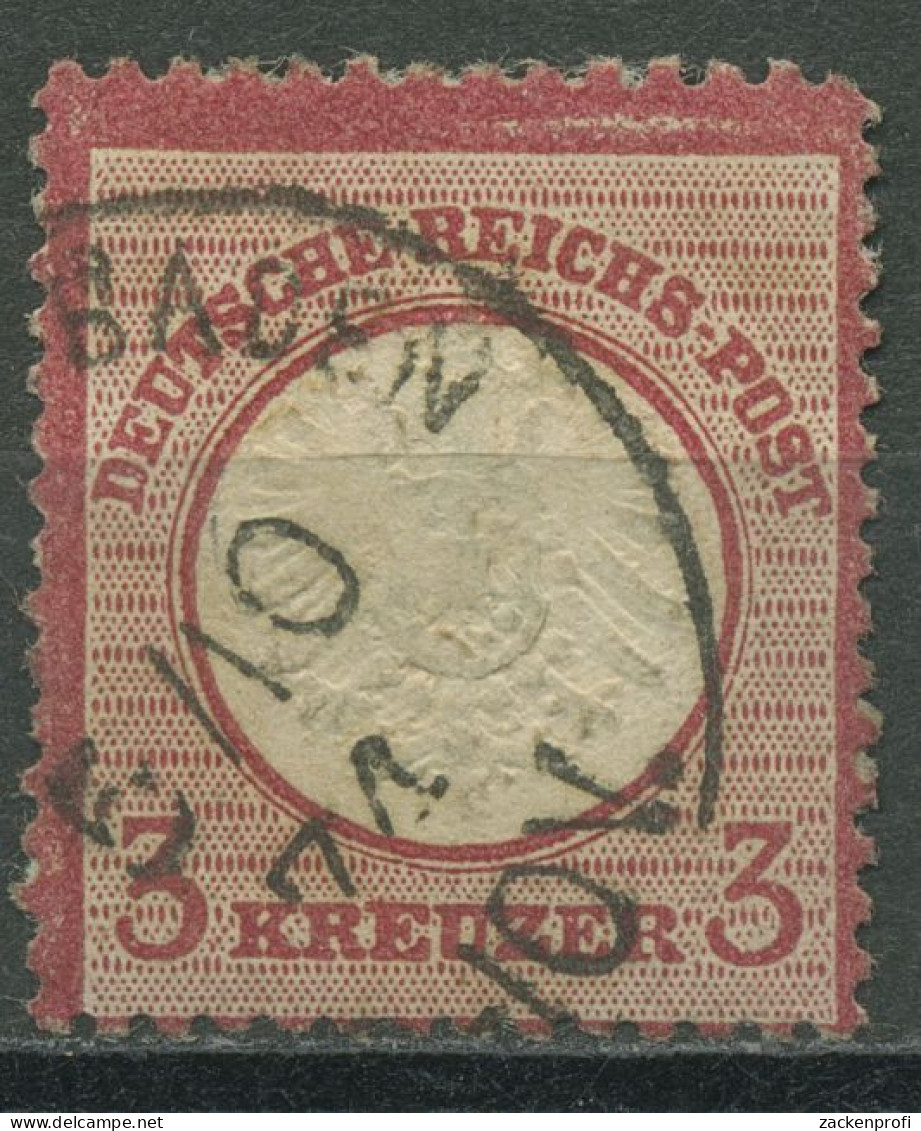 Deutsches Reich 1872 Adler Mit Großem Brustschild 25 Gestempelt - Used Stamps