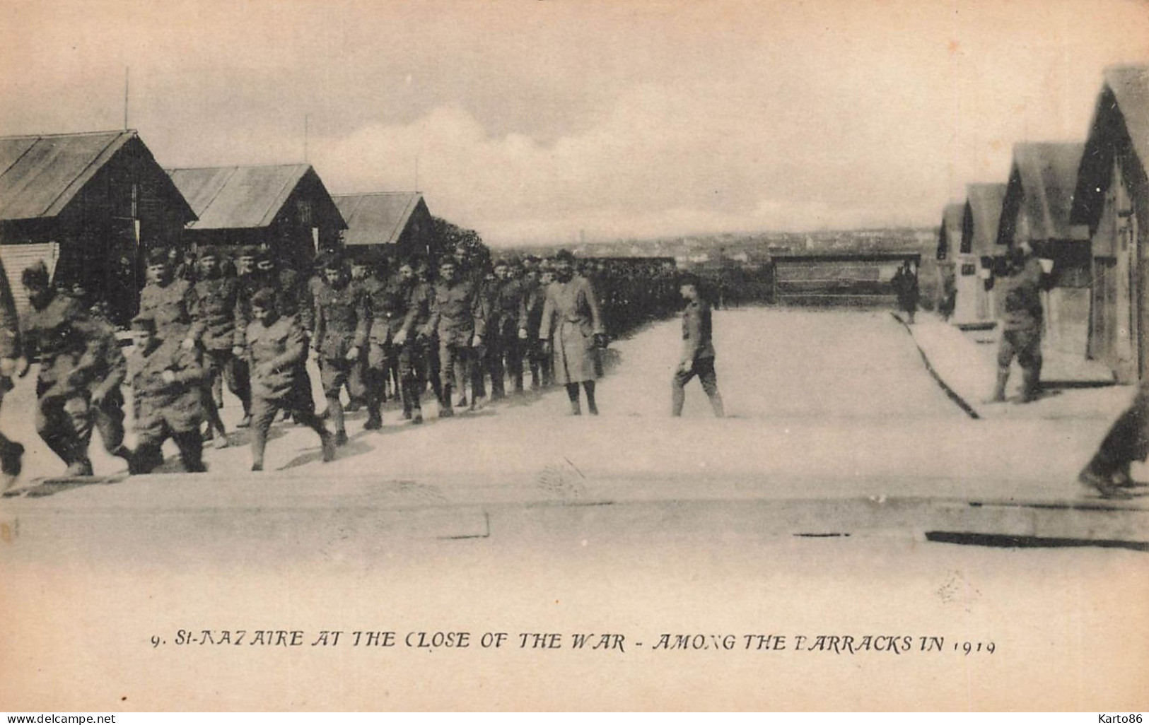 St Nazaire * At The Close Of The War , Among The Barracks In 1919 * Ww1 Guerre 14/18 War - Saint Nazaire