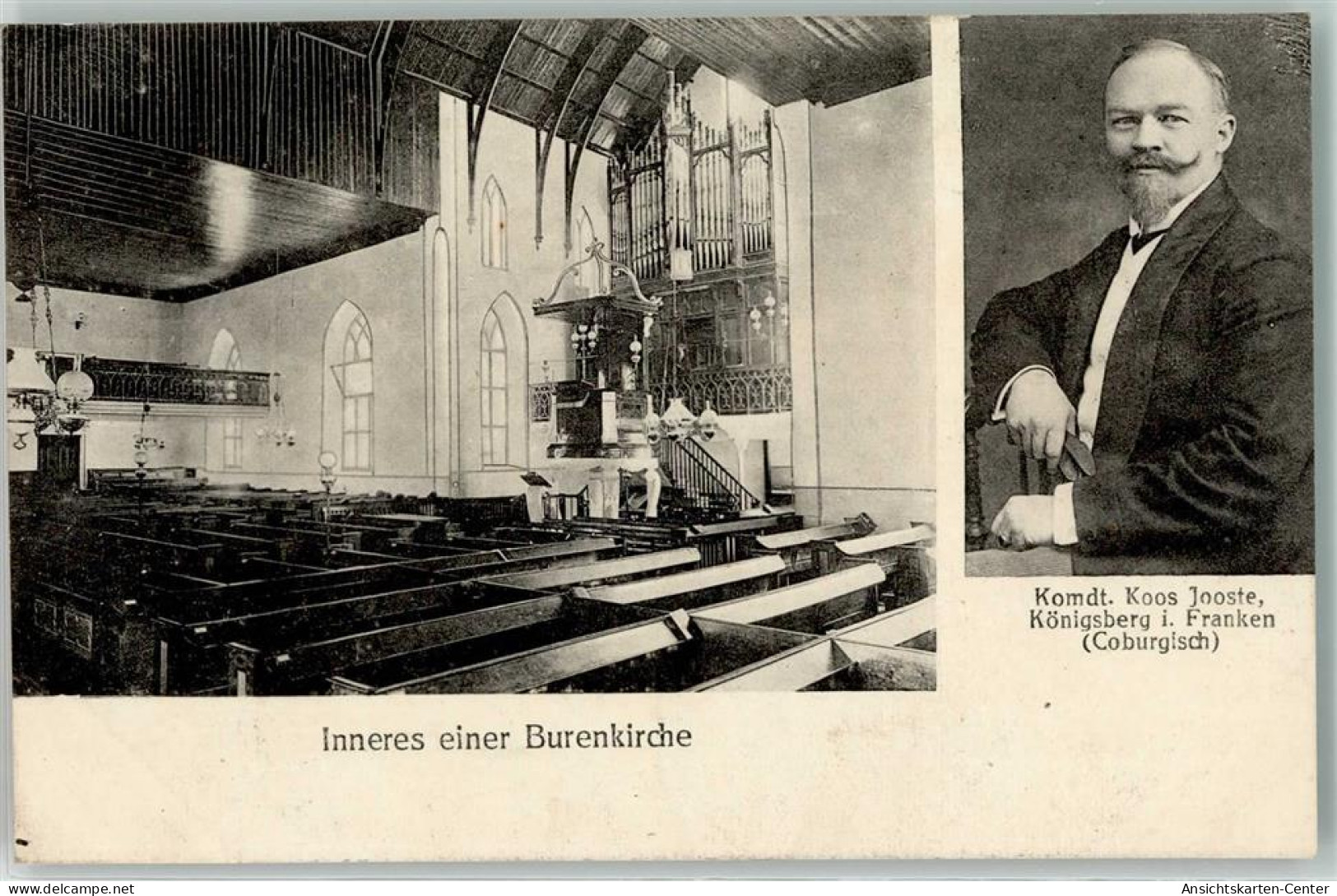 13267309 - Komdt. Jooste - Inneres Einer Burenkirche - South Africa