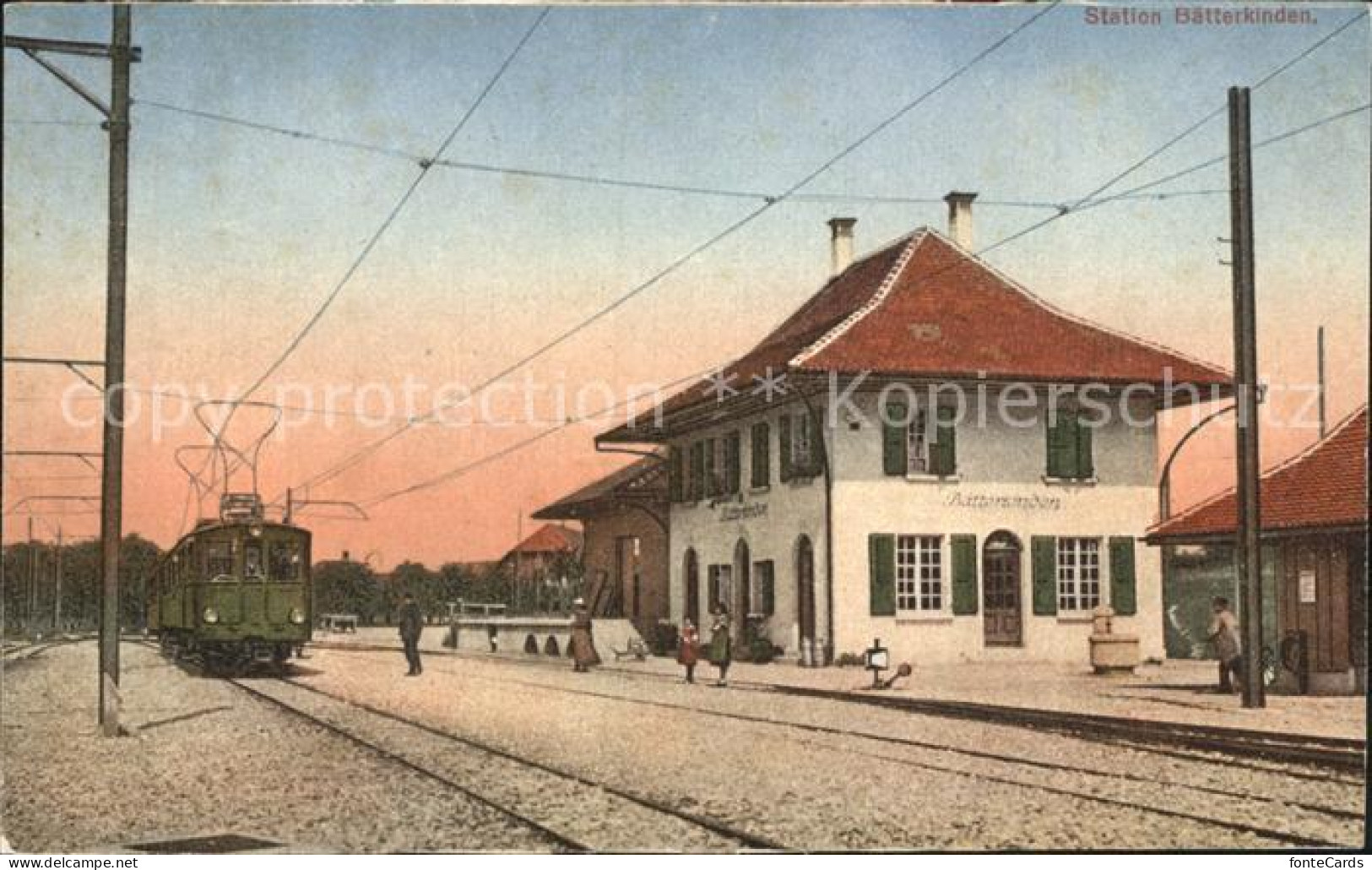 12358987 Solothurn Bern Bahn Station Baetterkinden Solothurn - Other & Unclassified