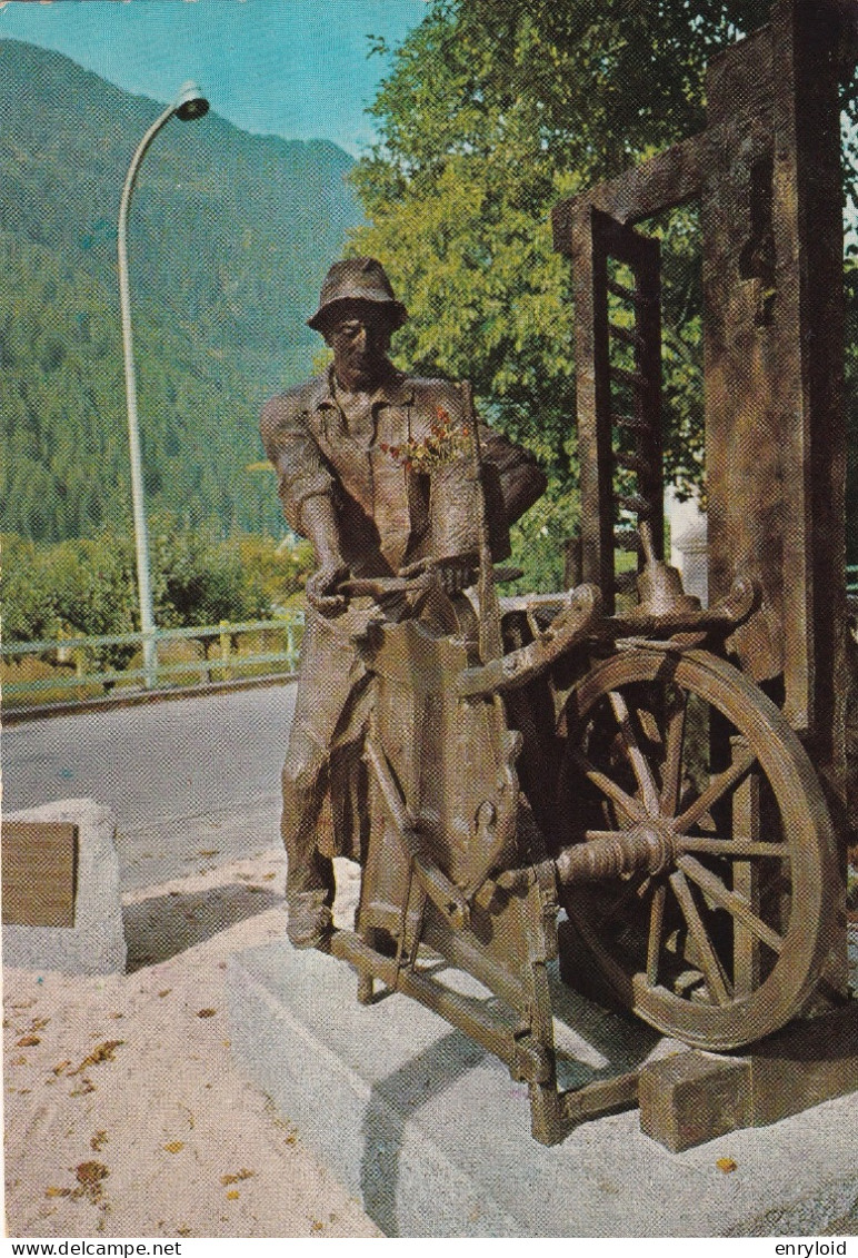 Pinzolo Monumento Al Moleta Rendenese - Otros & Sin Clasificación